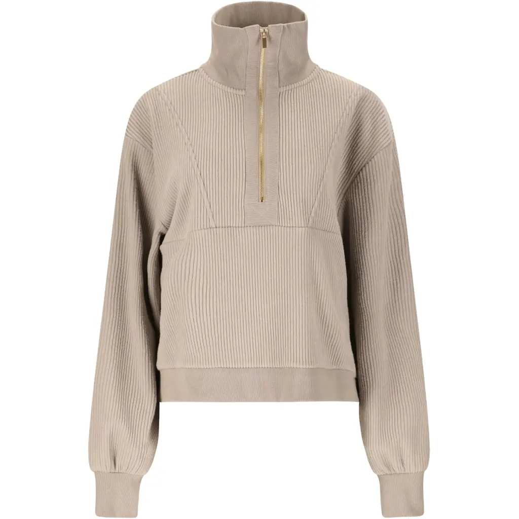 Pullover 1/2 Reißverschluss Damen Athlecia Reiley