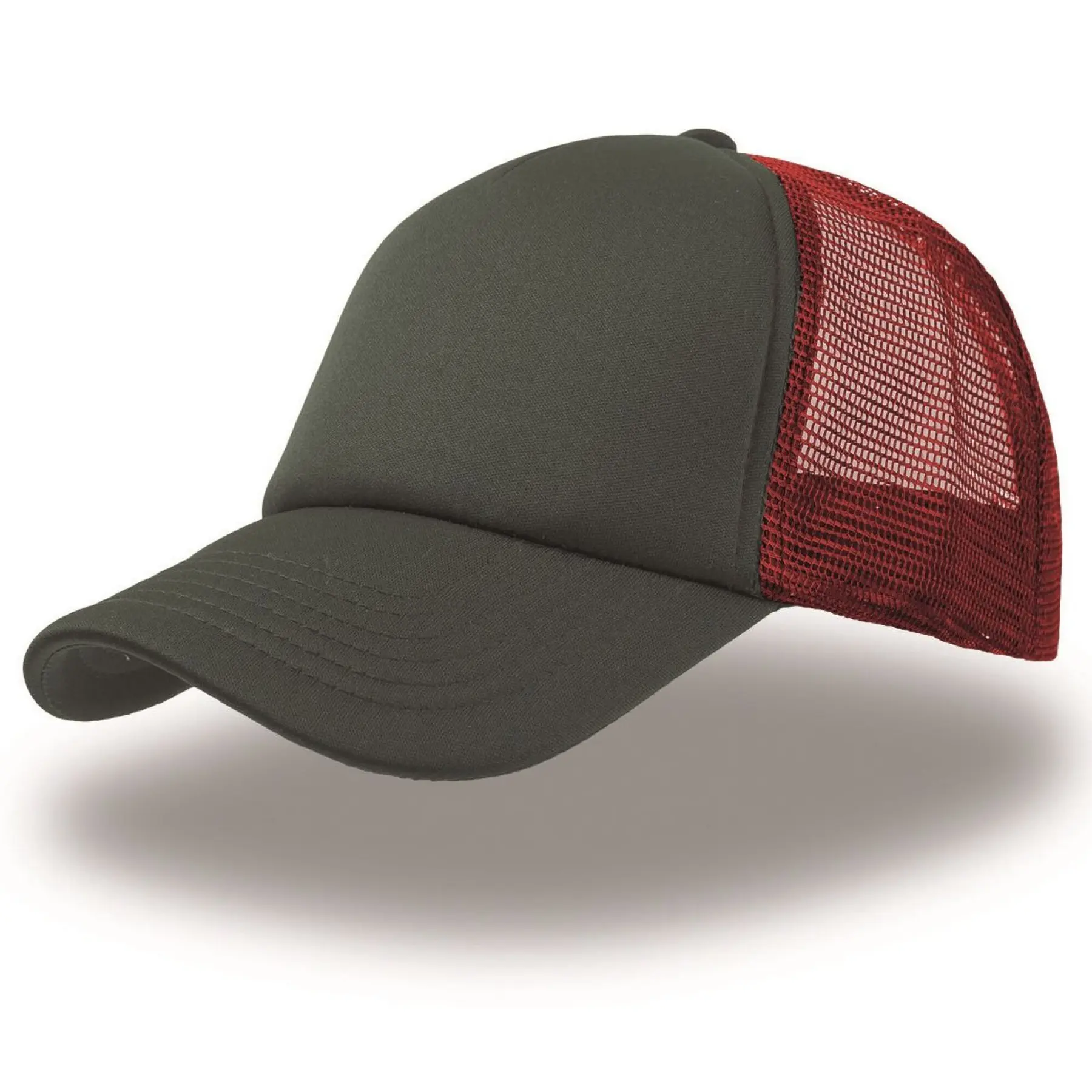 Atlantis Headwear Unisex Gris Trucker Cap Rapper