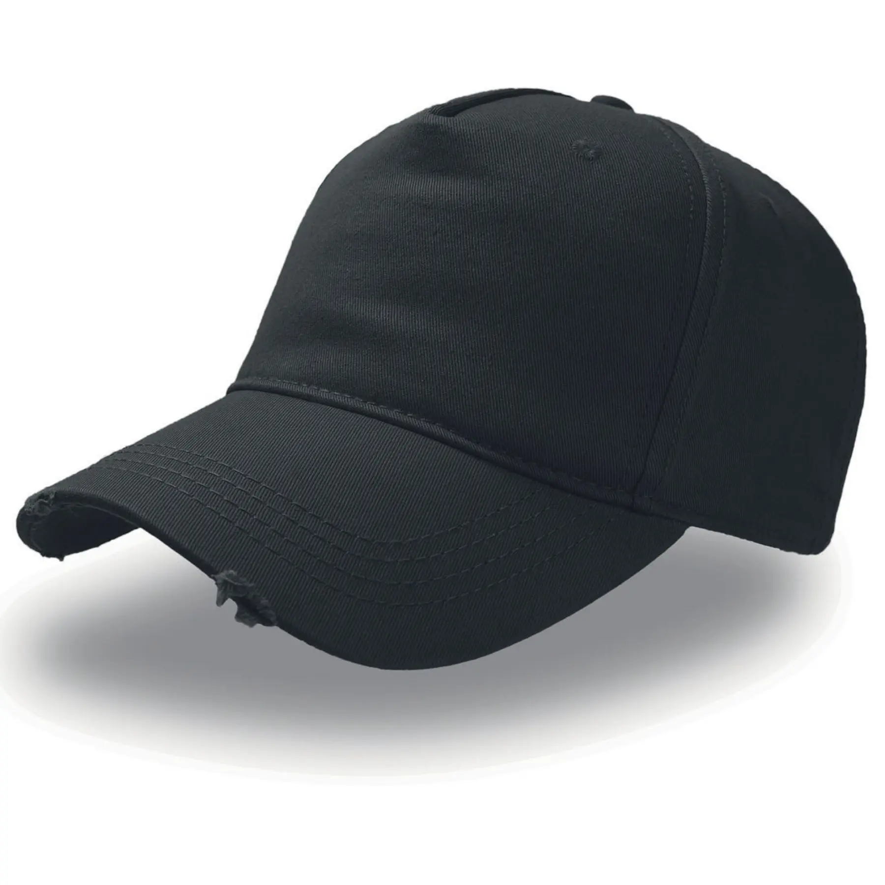 Atlantis Headwear Unisex Noir 5 Panel Cap Cargo