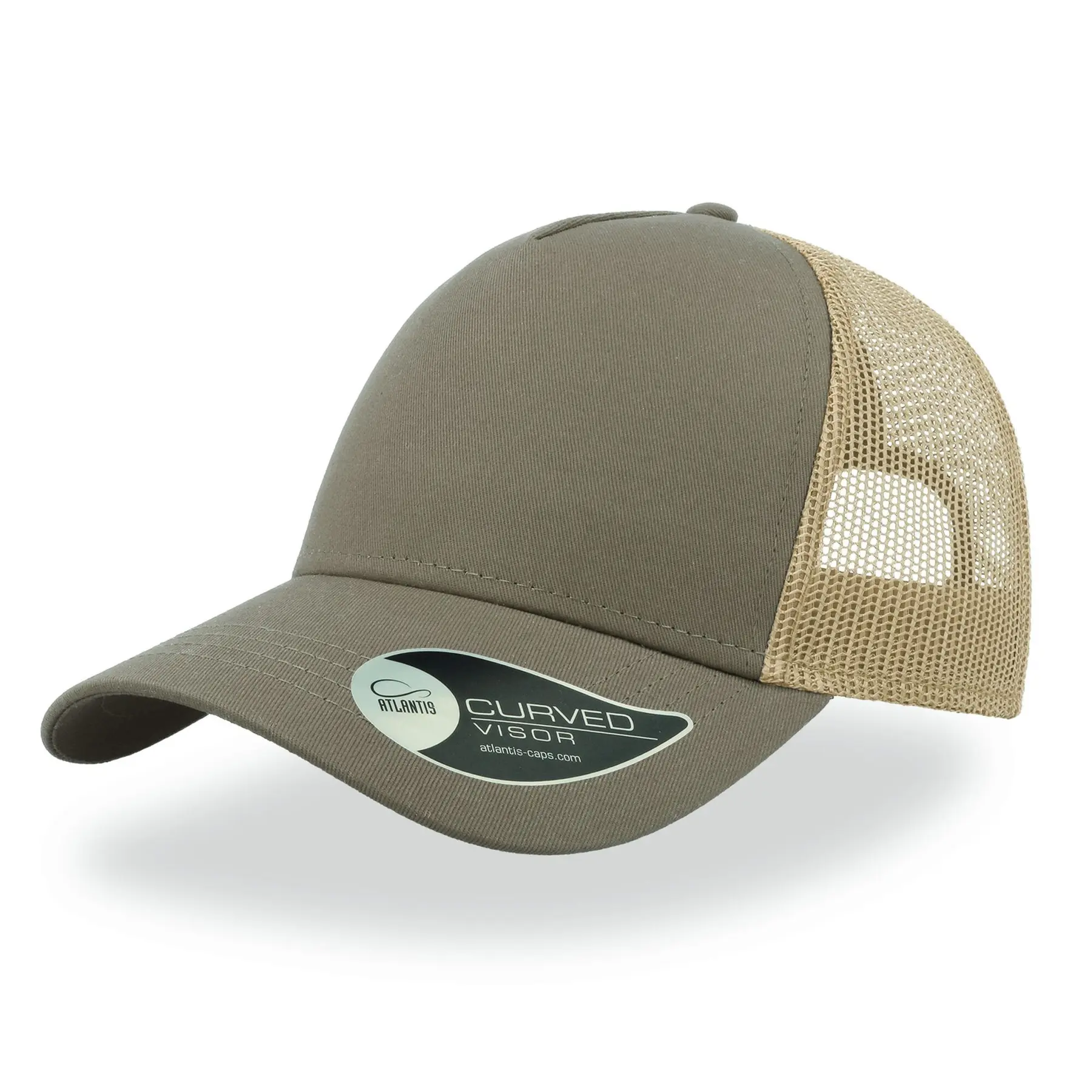 Trucker-Cap aus Baumwolle Atlantis Headwear Rapper