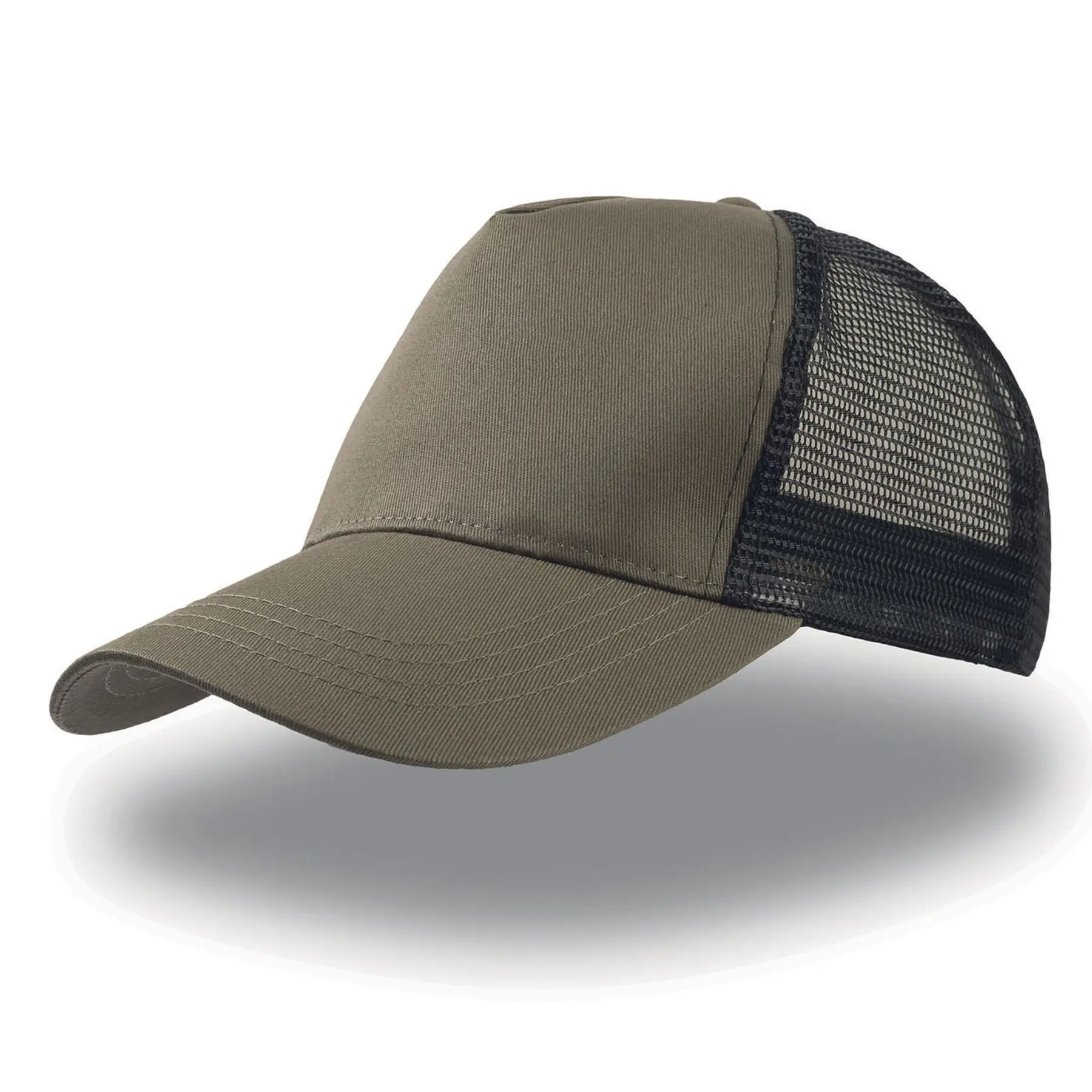 Trucker-Cap aus Baumwolle Atlantis Headwear Rapper