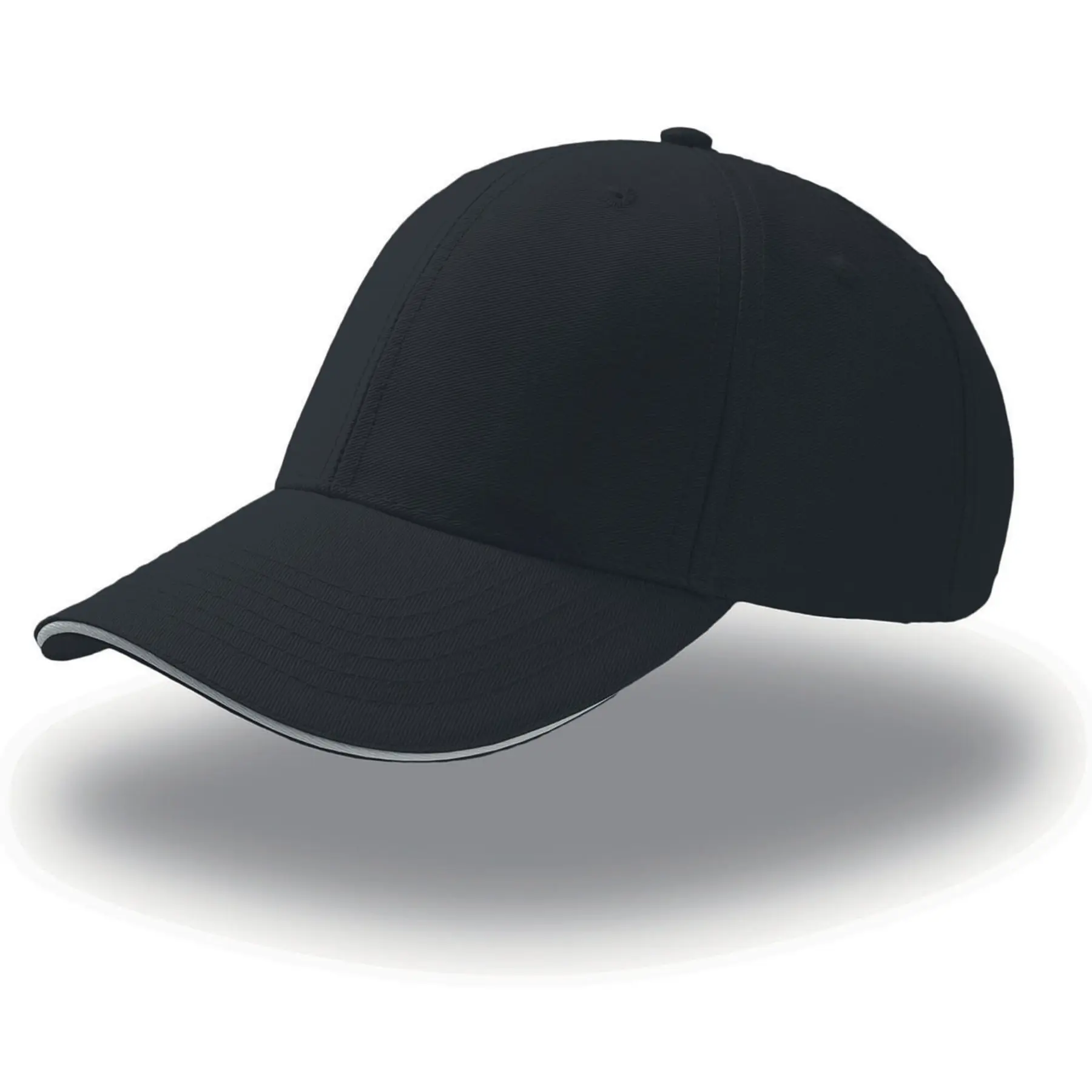 6-Panel Baseball Cap Atlantis Headwear Sport Sandwich