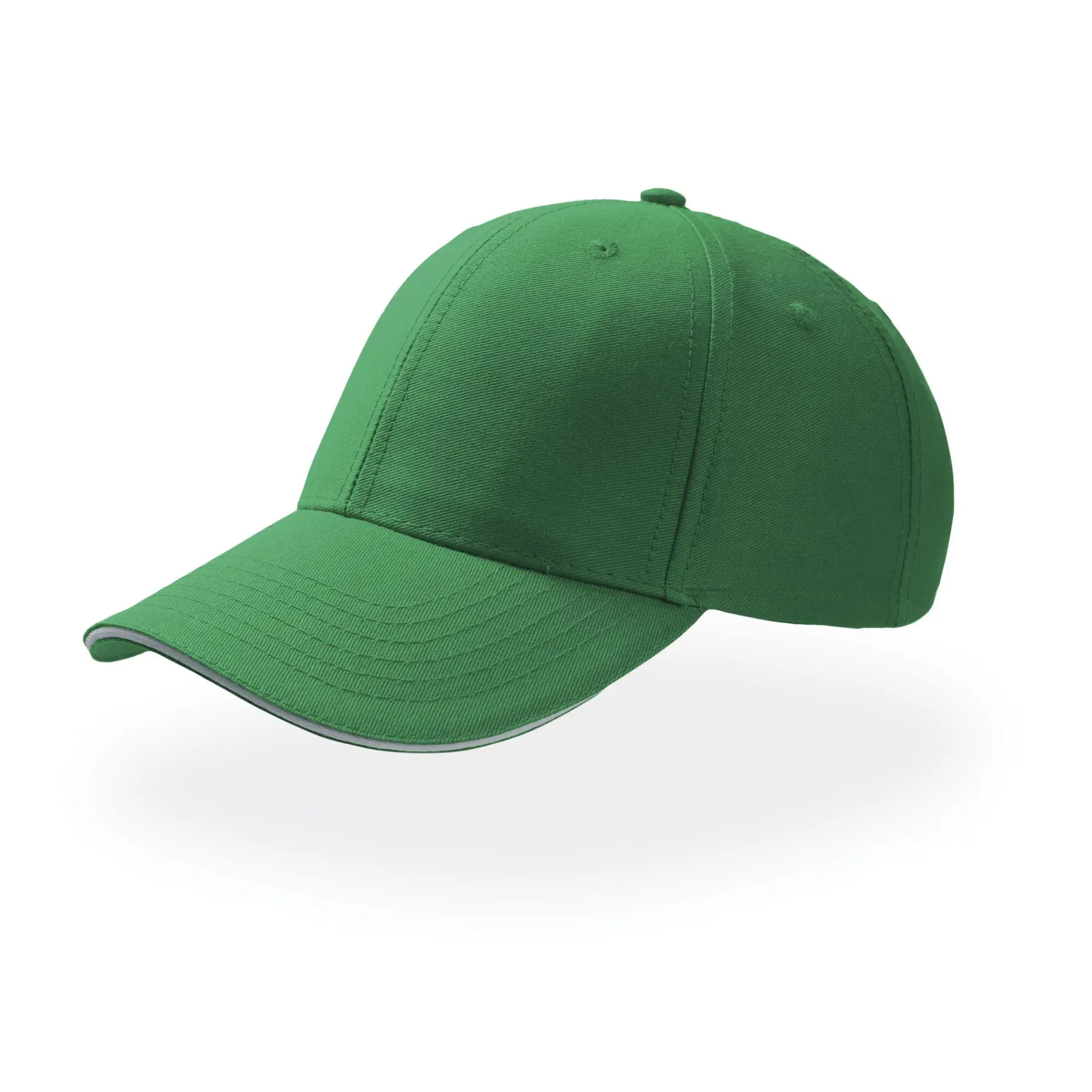 6-Panel Baseball Cap Atlantis Headwear Sport Sandwich