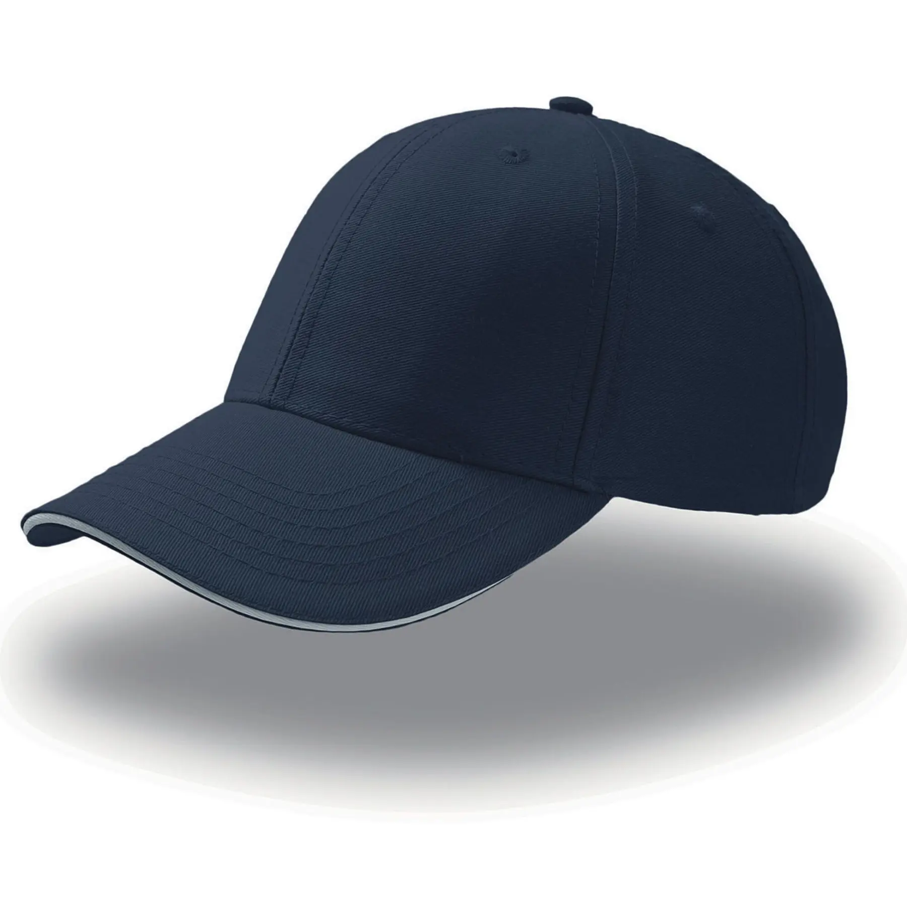 6-Panel Baseball Cap Atlantis Headwear Sport Sandwich