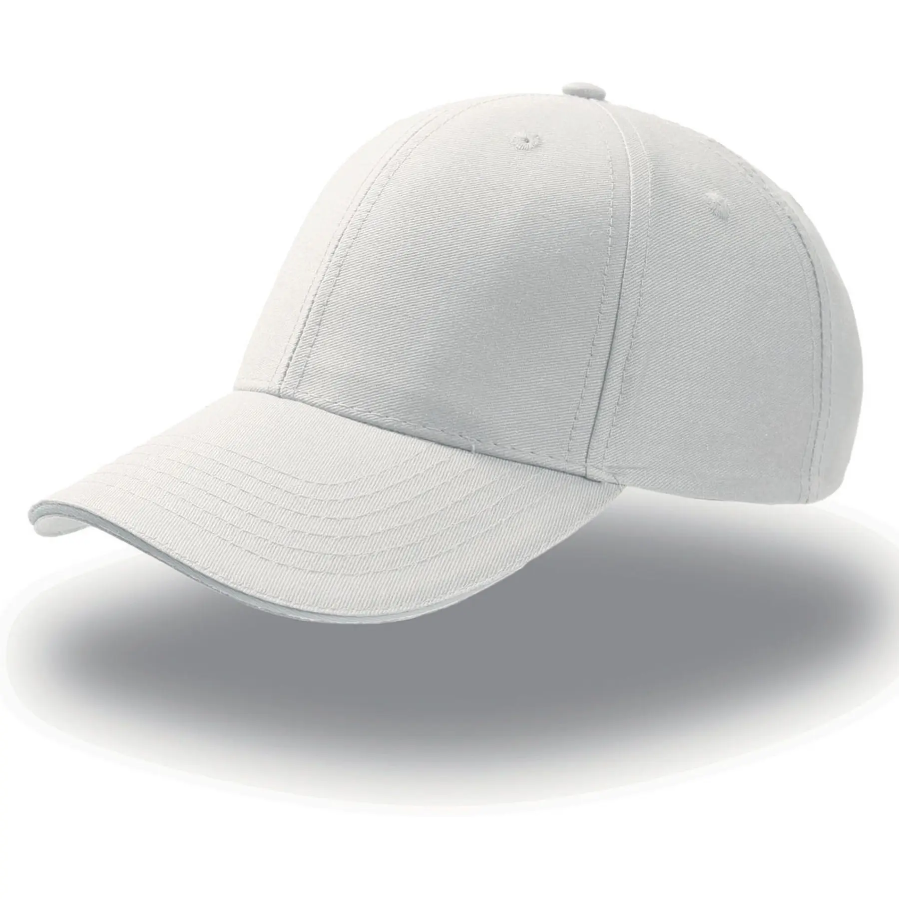 6-Panel Baseball Cap Atlantis Headwear Sport Sandwich