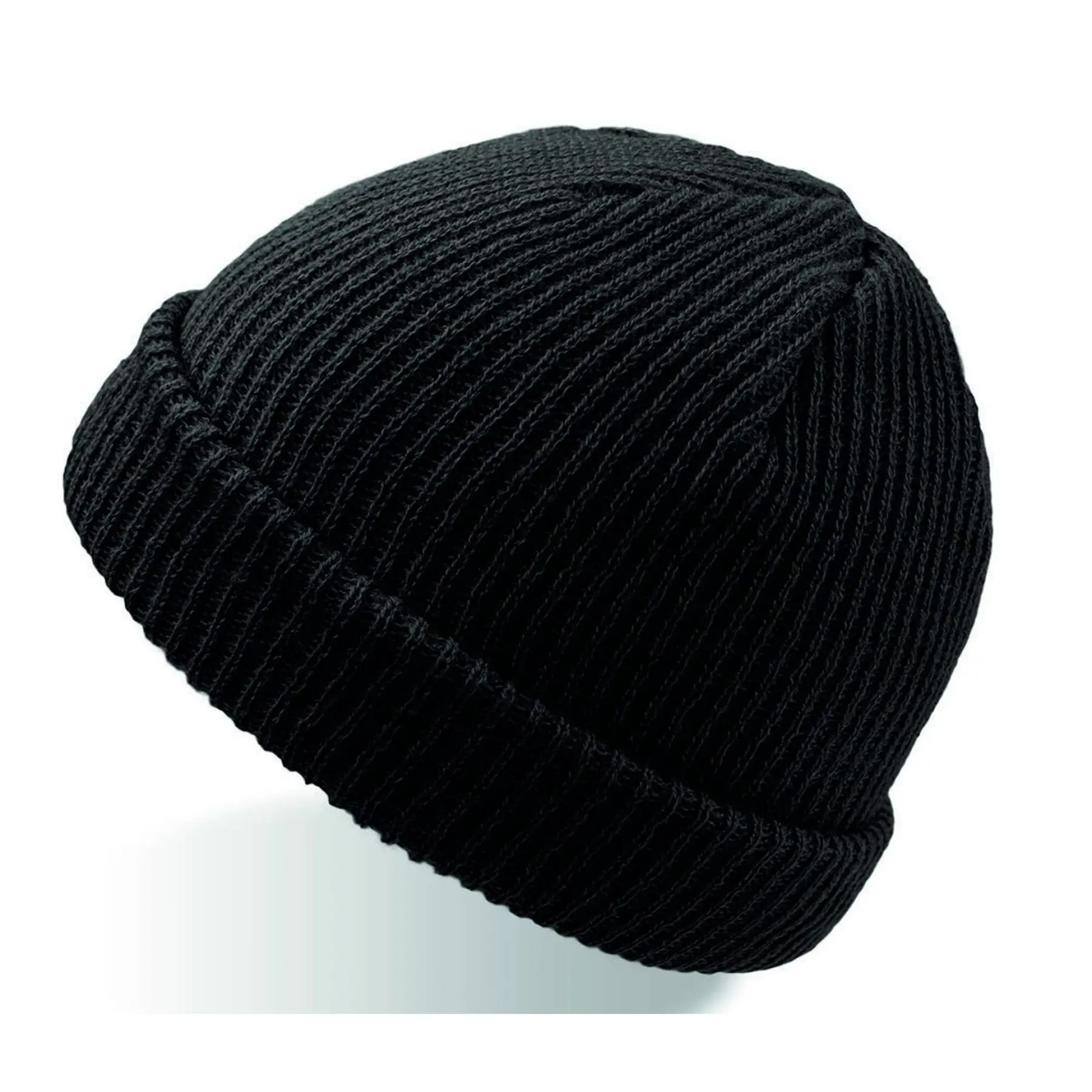 Atlantis Headwear Unisex Noir Cuffed Beanie Skate