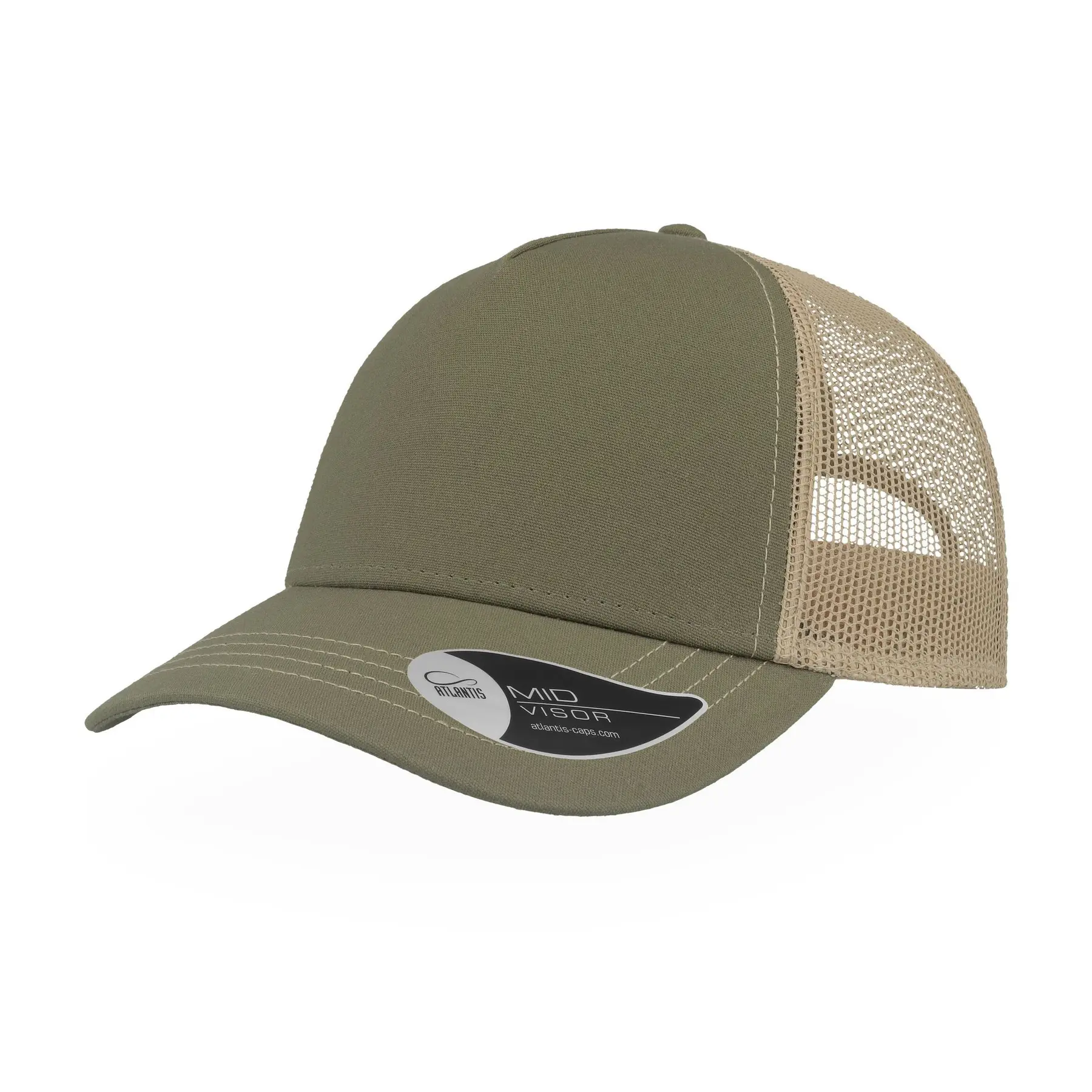 Trucker Cap Atlantis Headwear Rapper Canvas
