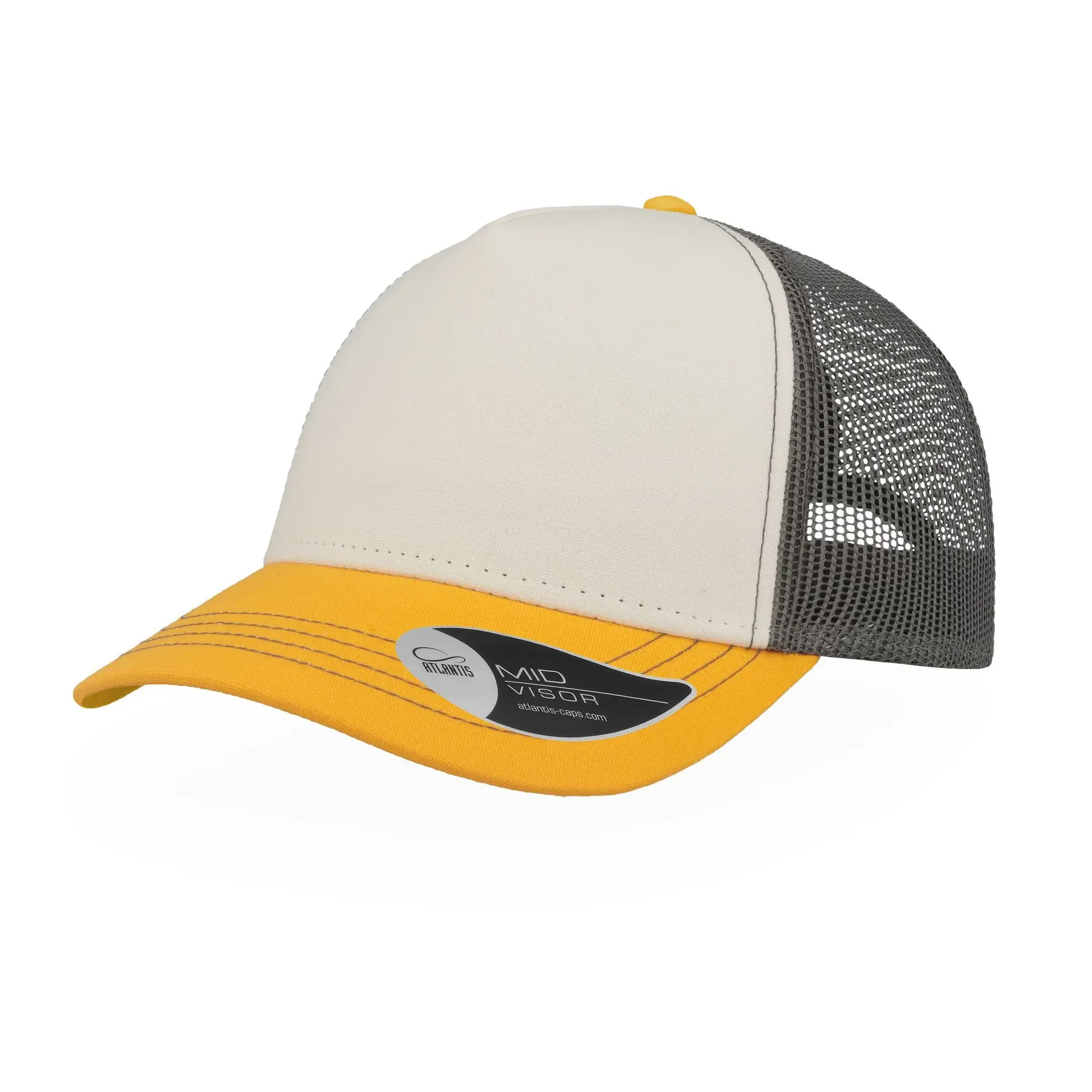 Atlantis Headwear, Unisex, Cap, Rapper Canvas Cap, Mehrfarbig, (One Size) - Bild 5
