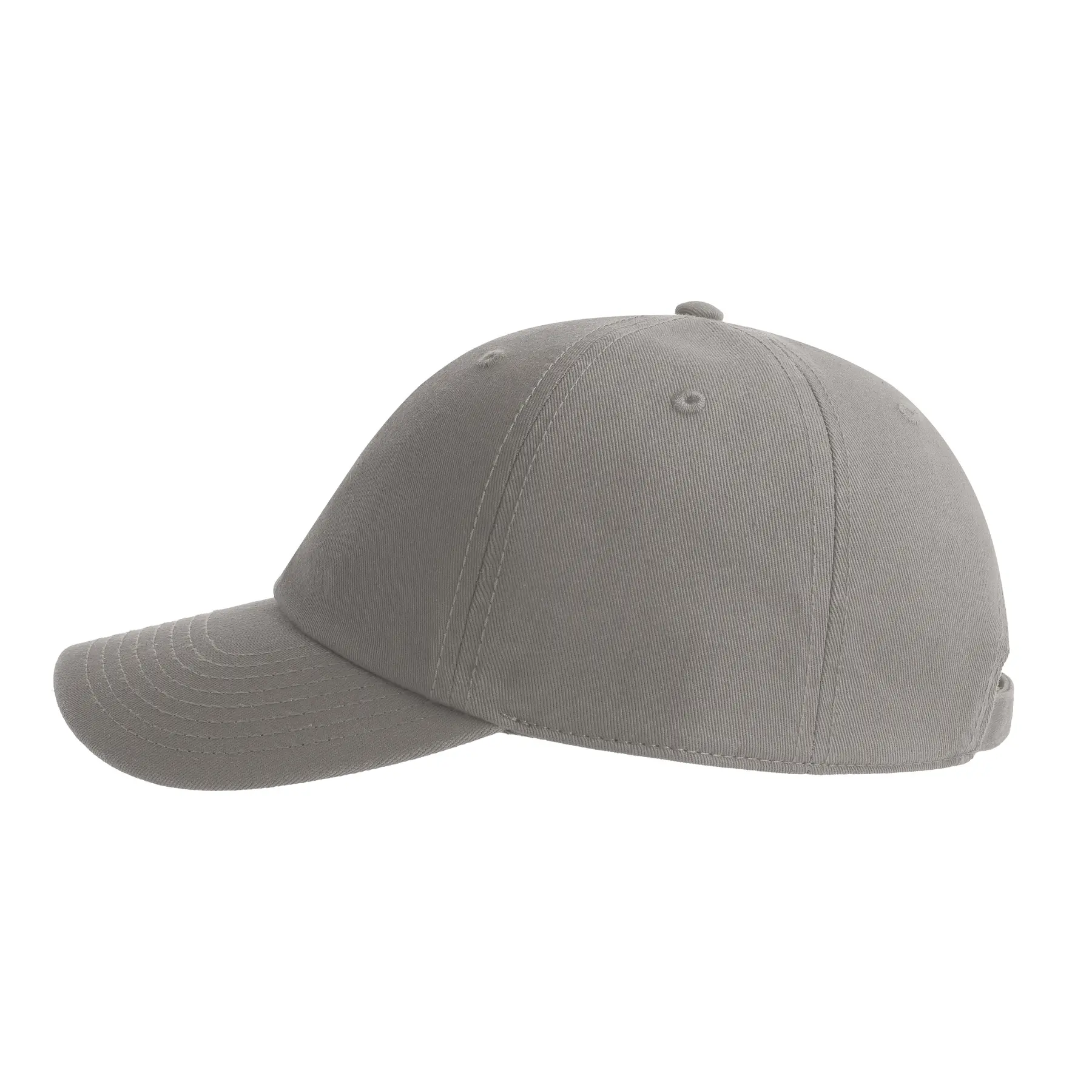 Atlantis Headwear Gris 6-Panel Baseball Cap Dad Hat-S
