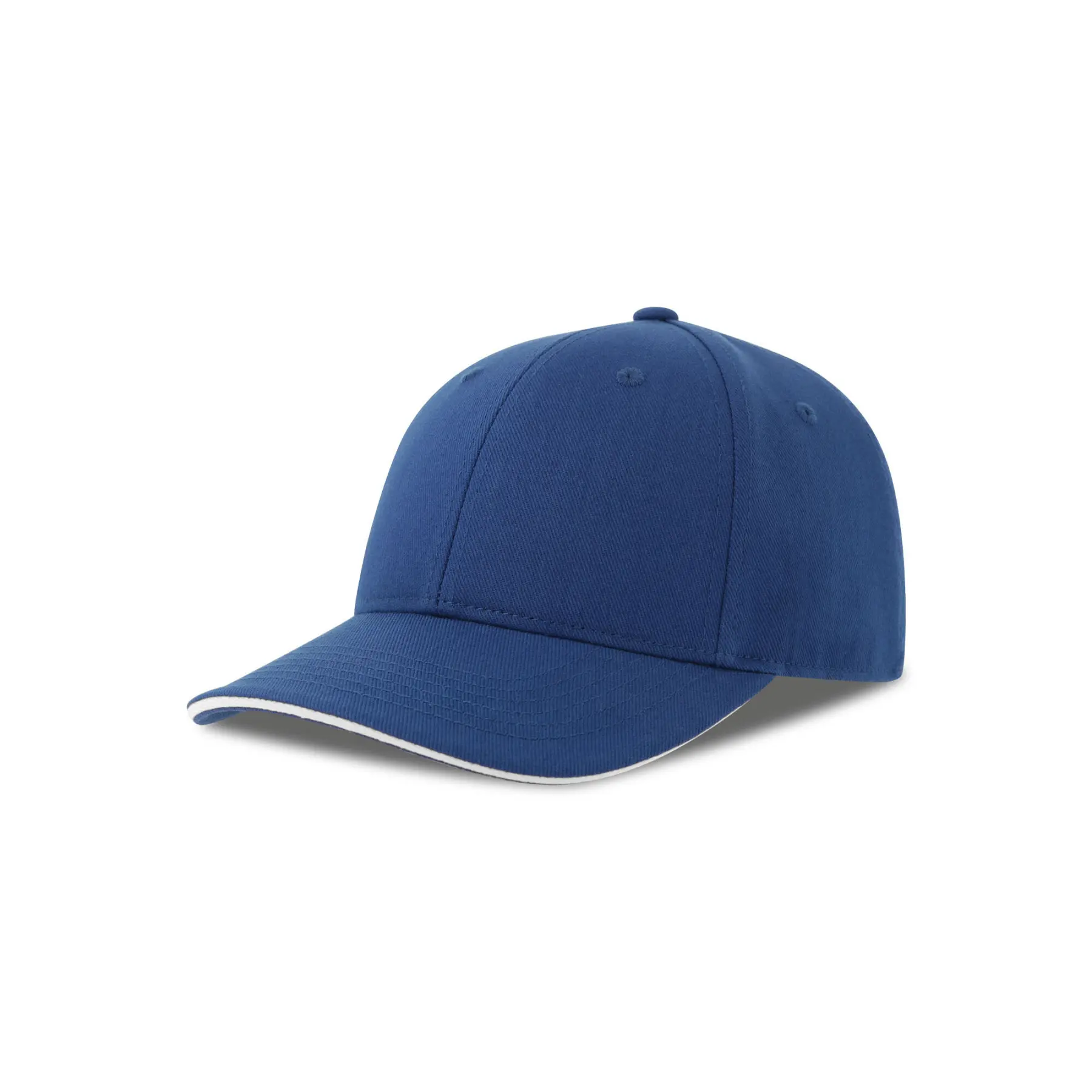 Atlantis Headwear Bleu 6-Panel Baseball Cap Liberty Sandwich-S
