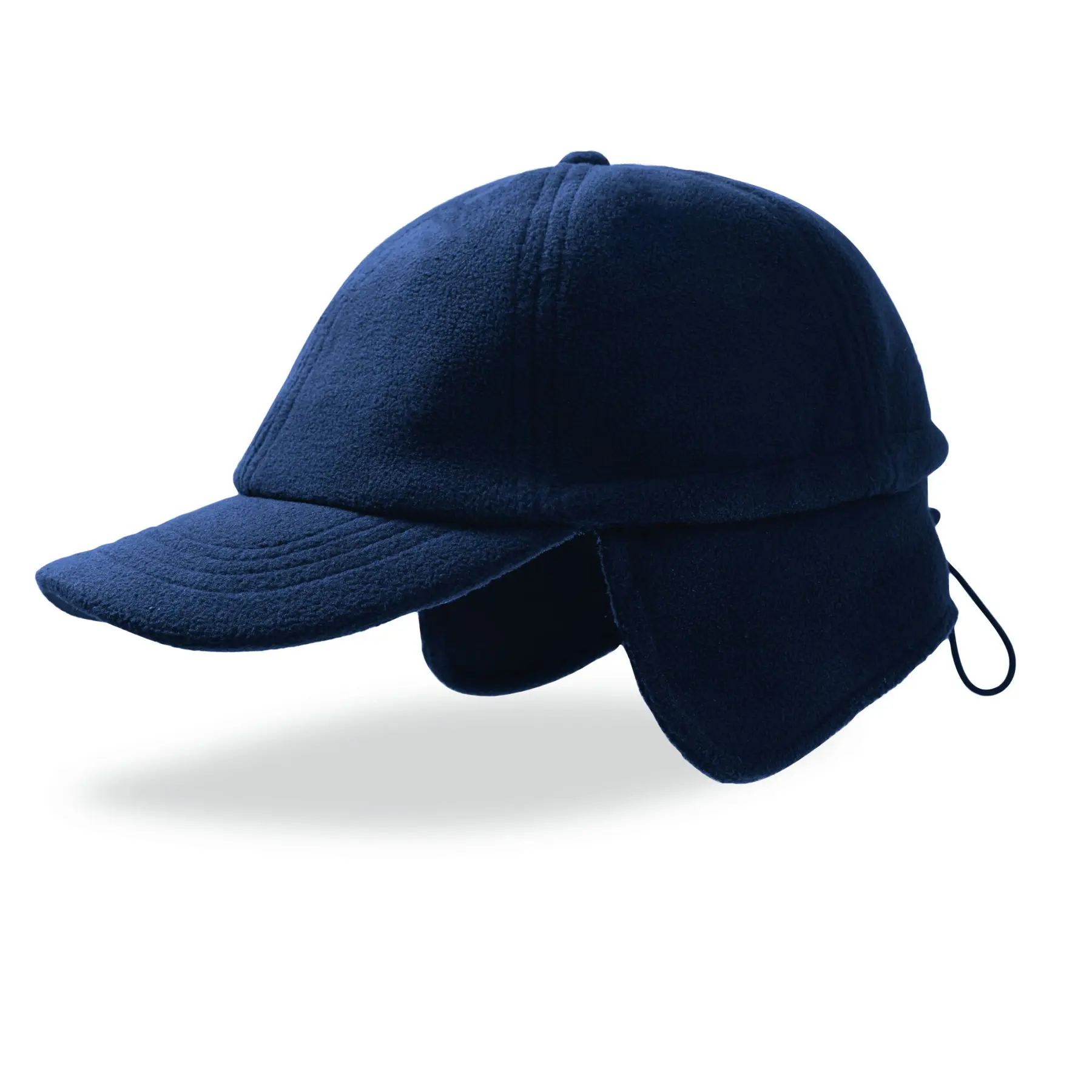 Atlantis Headwear Unisex Bleu Baseball Cap With Ear Flaps Snow Flap Stopper-S