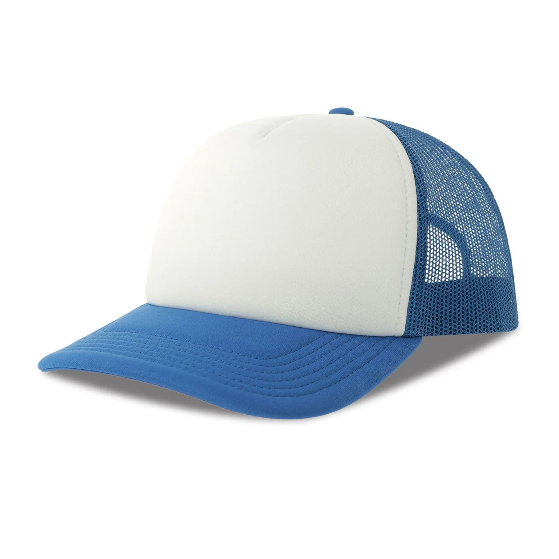Atlantis Headwear Blanc Trucker Cap Rapper-S