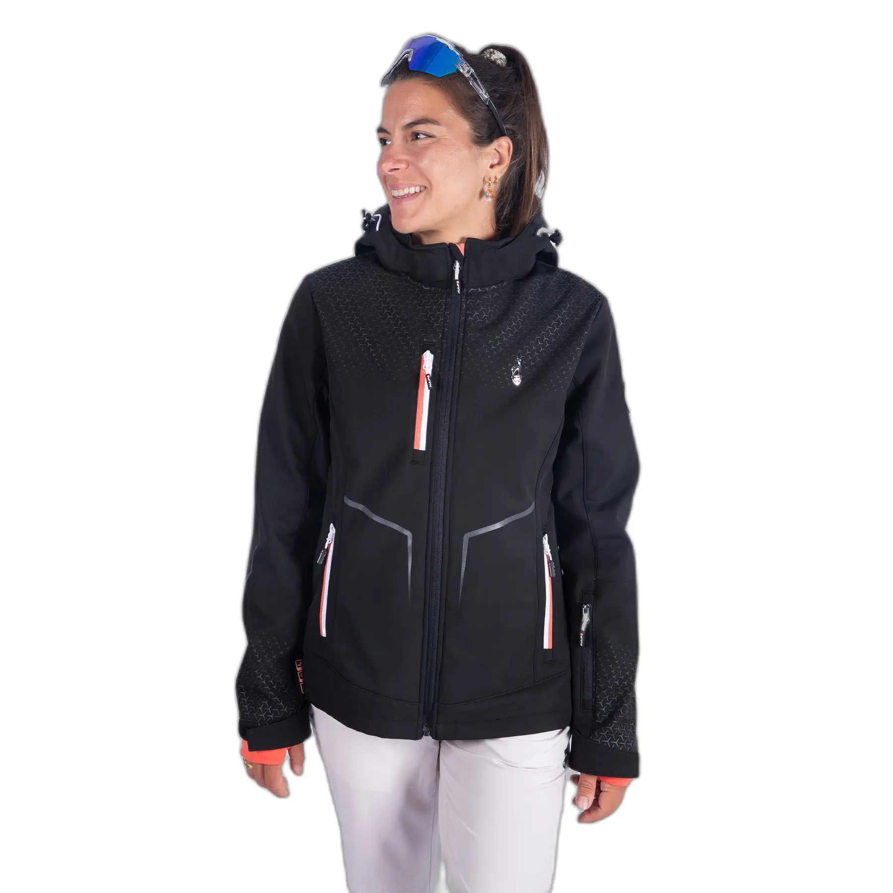 Dames softshell jas Aulp Curry