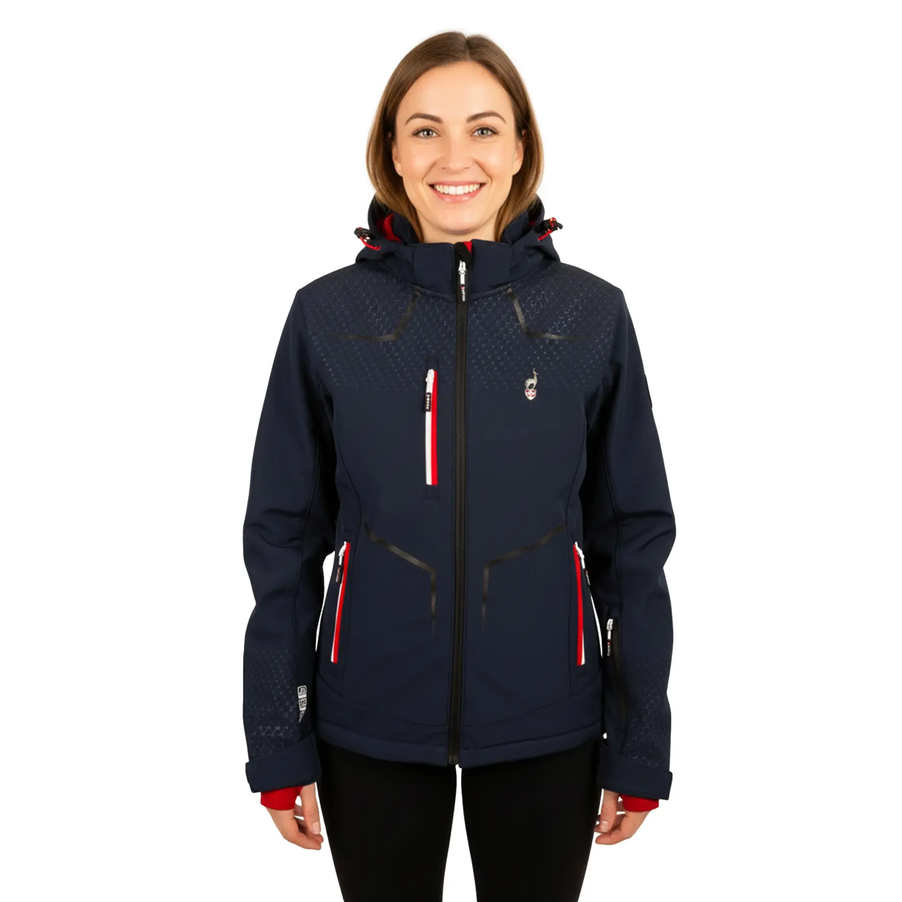 Dames softshell jas Aulp Curry