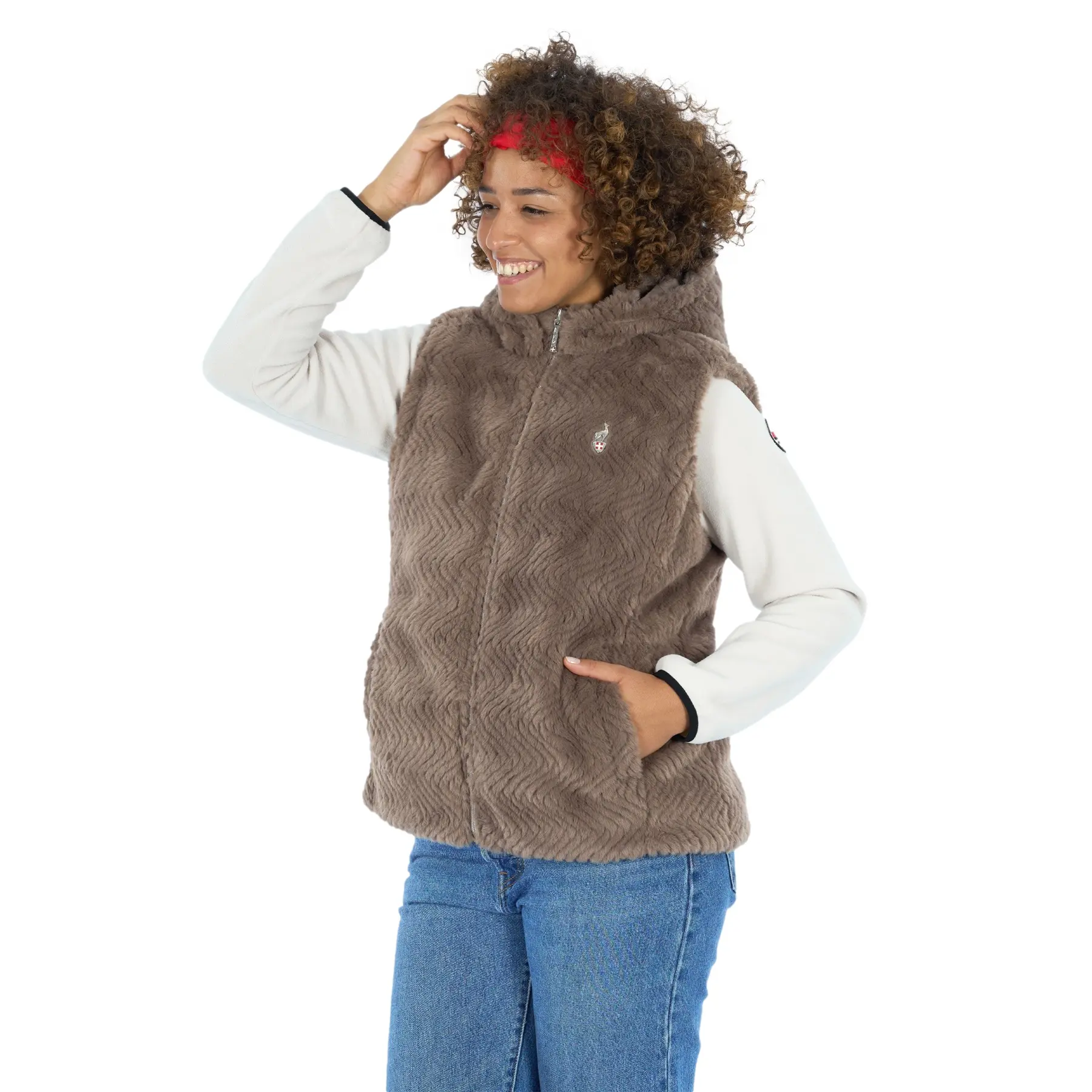 Kunstpelzjacke Damen Aulp Elsie