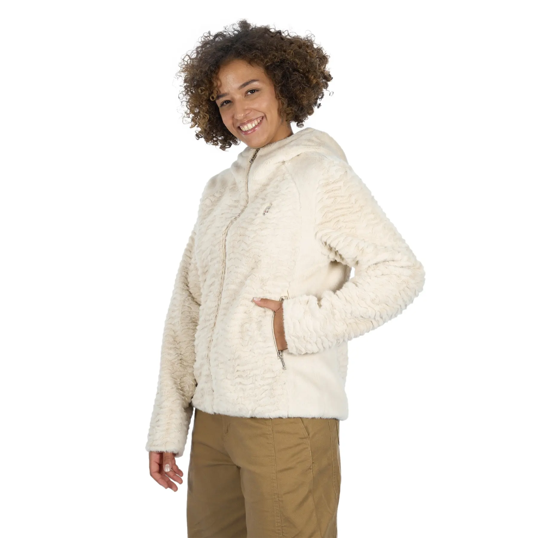 Kunstpelzjacke Damen Aulp Ember