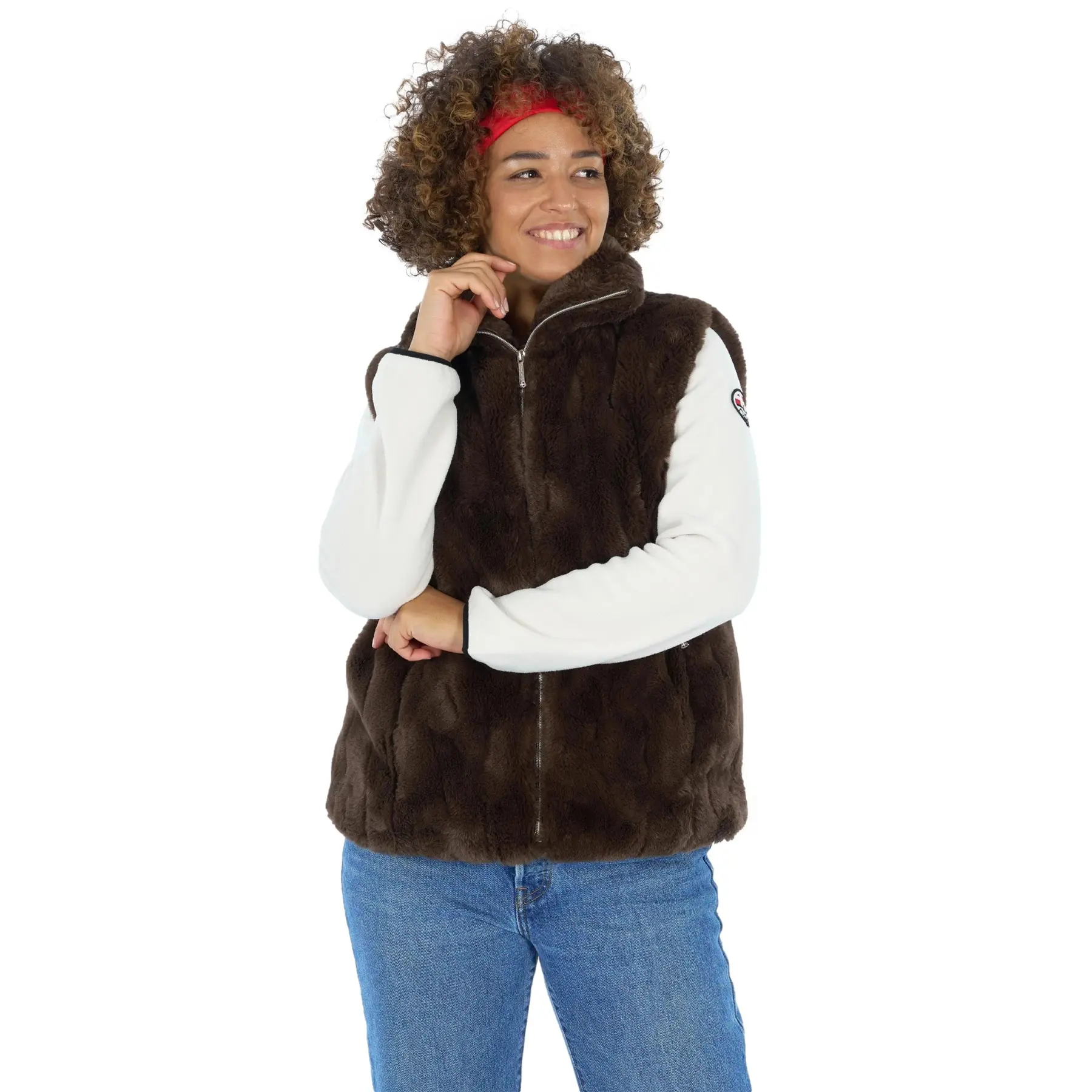 Kunstpelzjacke Damen Aulp Eromy
