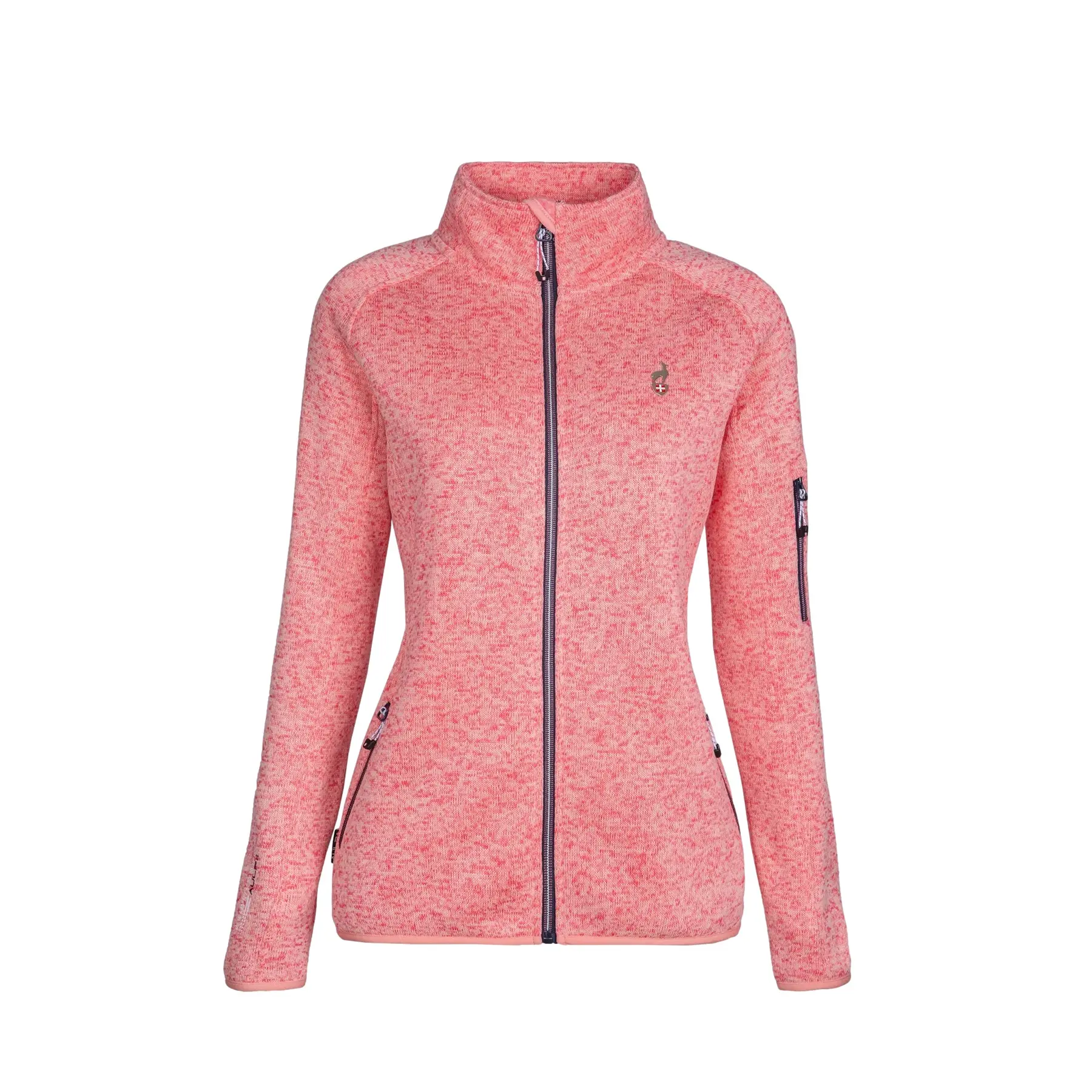 Dames fleece met rits Aulp Rikka