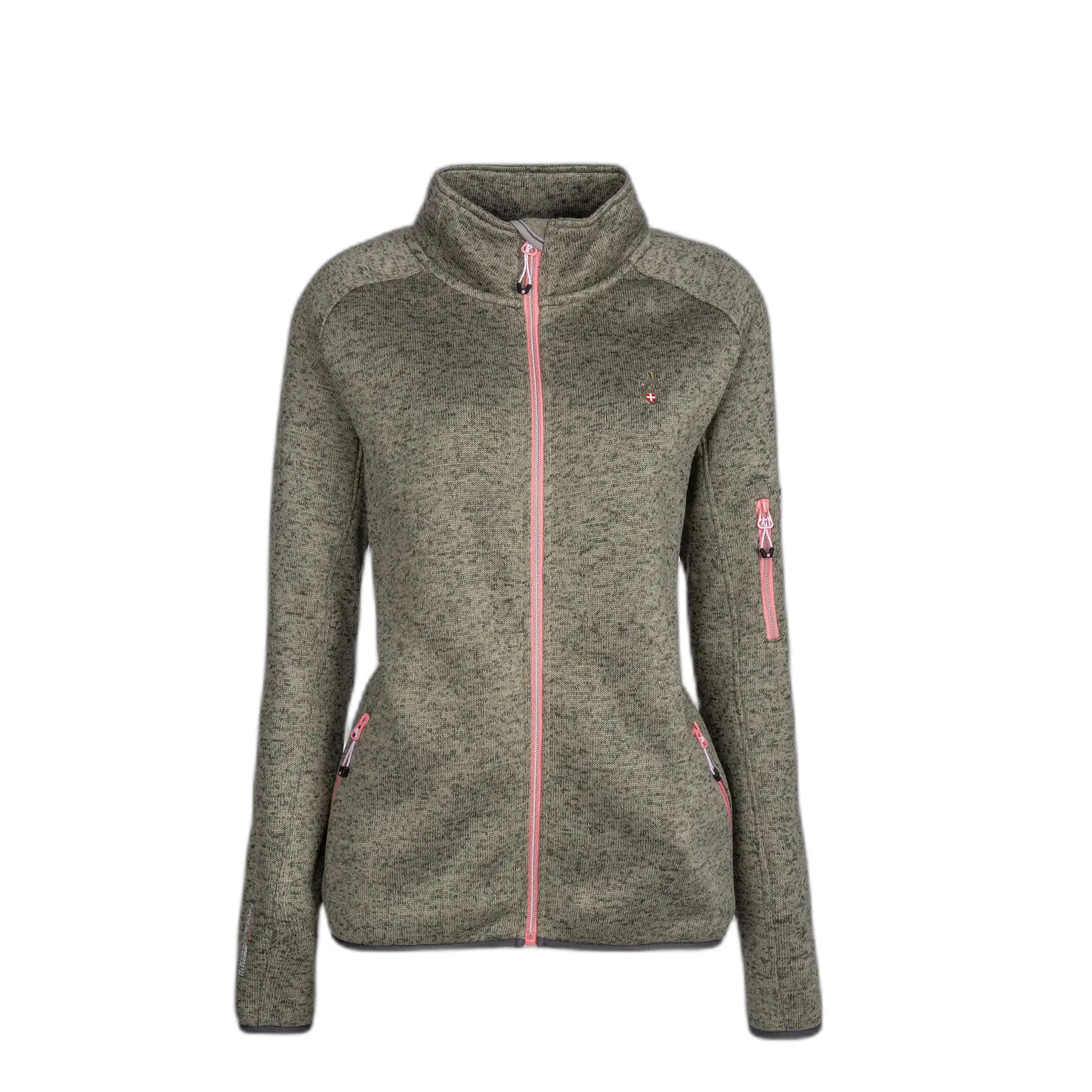 Dames fleece met rits Aulp Rikka