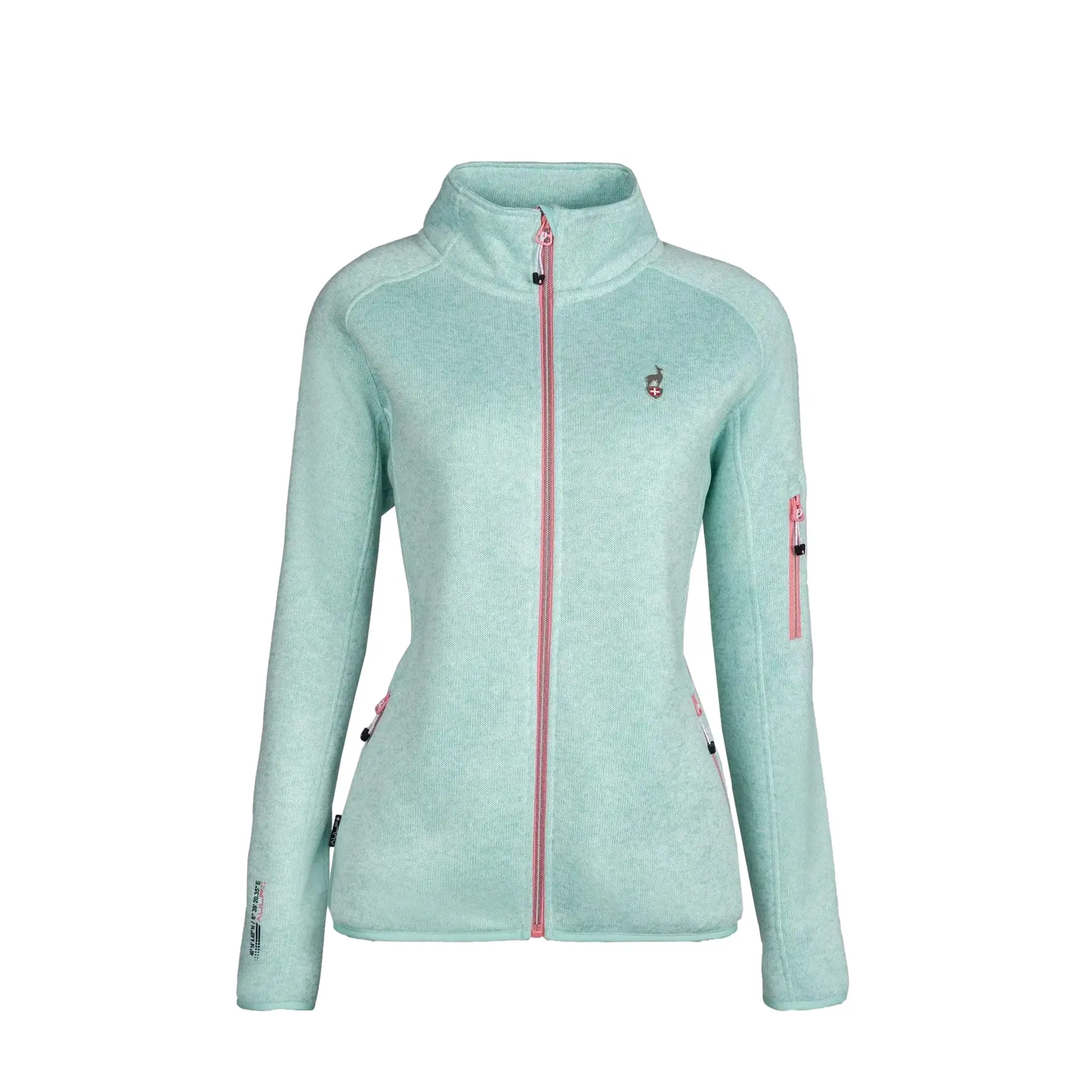 Dames fleece met rits Aulp Rikka