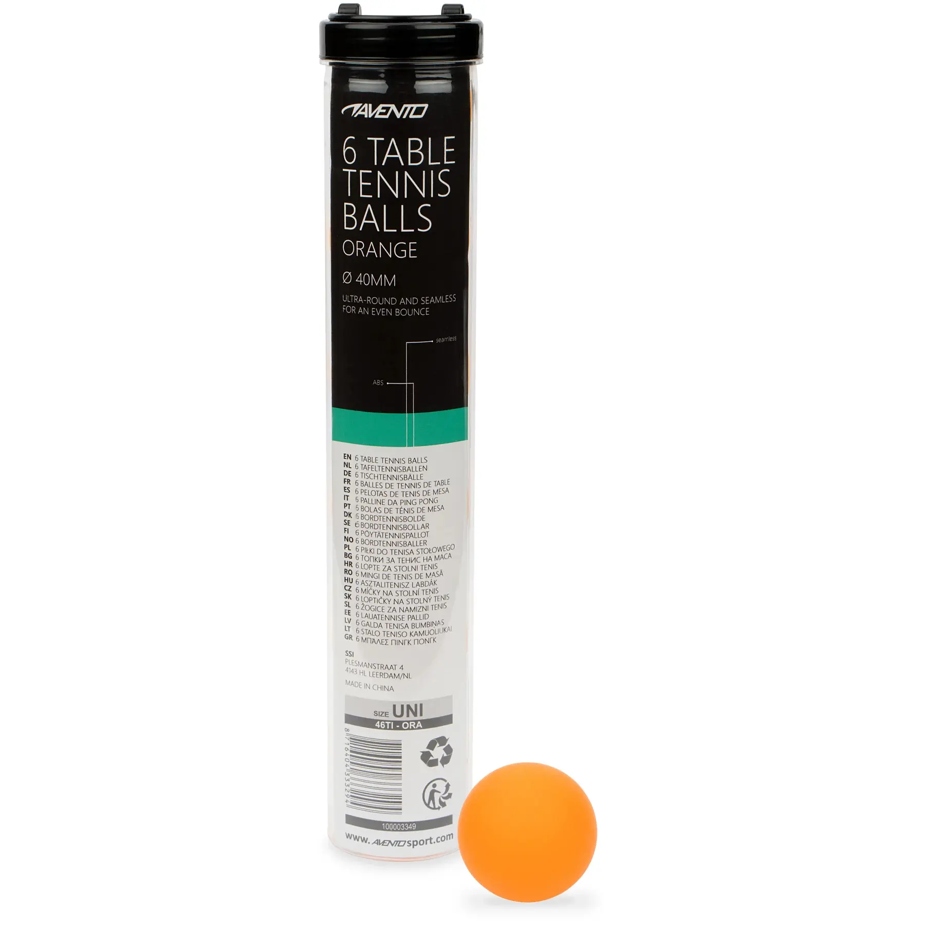 Bälle Tubes Avento ABS (x6)