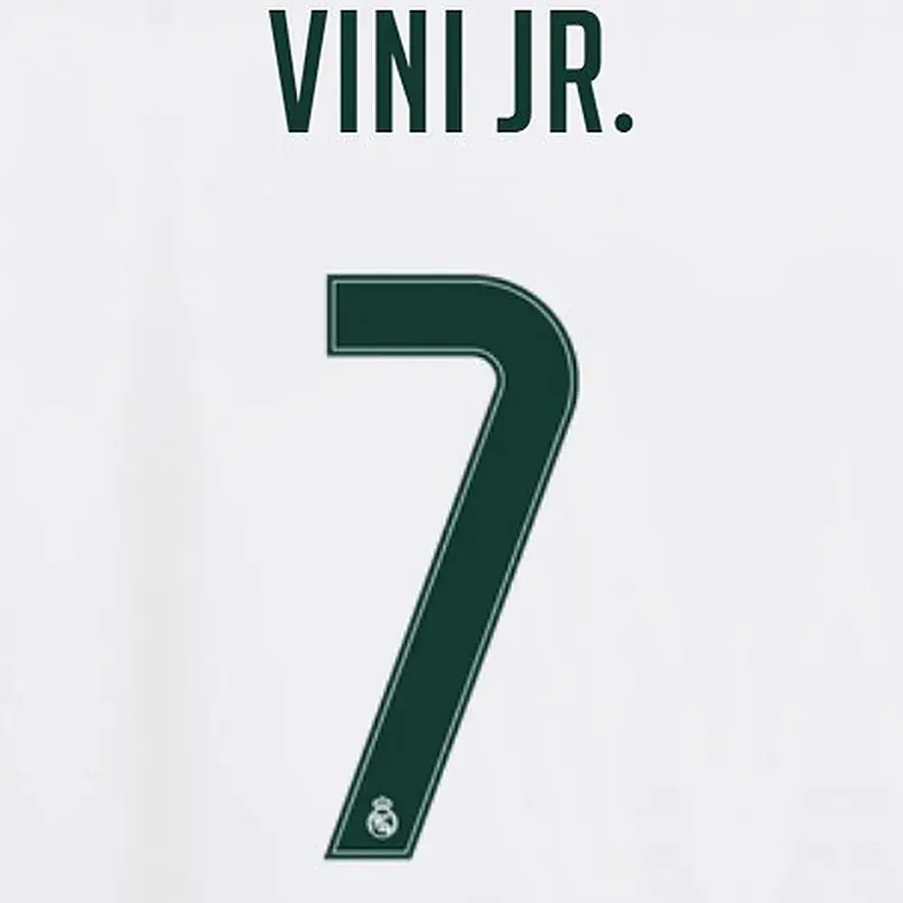 Flocaggio casa Real Madrid Ligue des Champions VINI JR. #7 2026/27