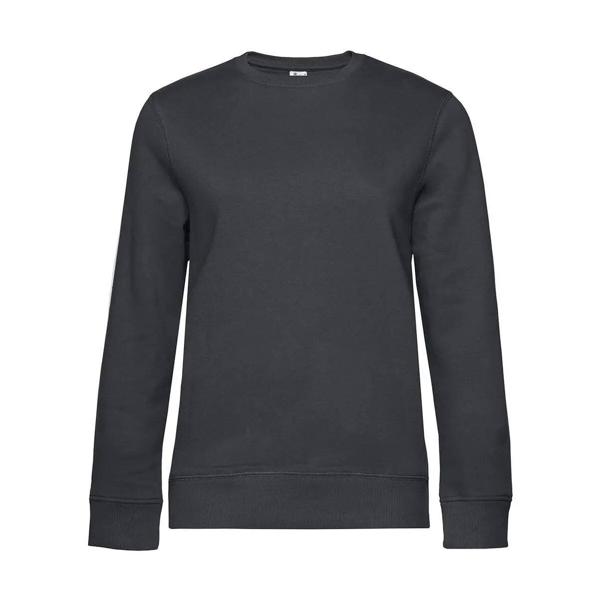 Sweatshirt mit Rundhalsausschnitt, Damen B&C Queen