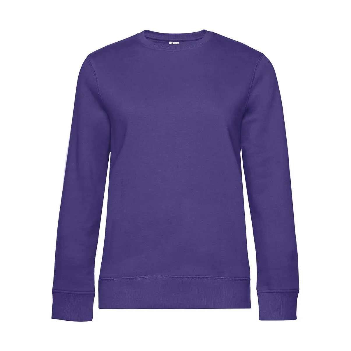 Sweatshirt mit Rundhalsausschnitt, Damen B&C Queen