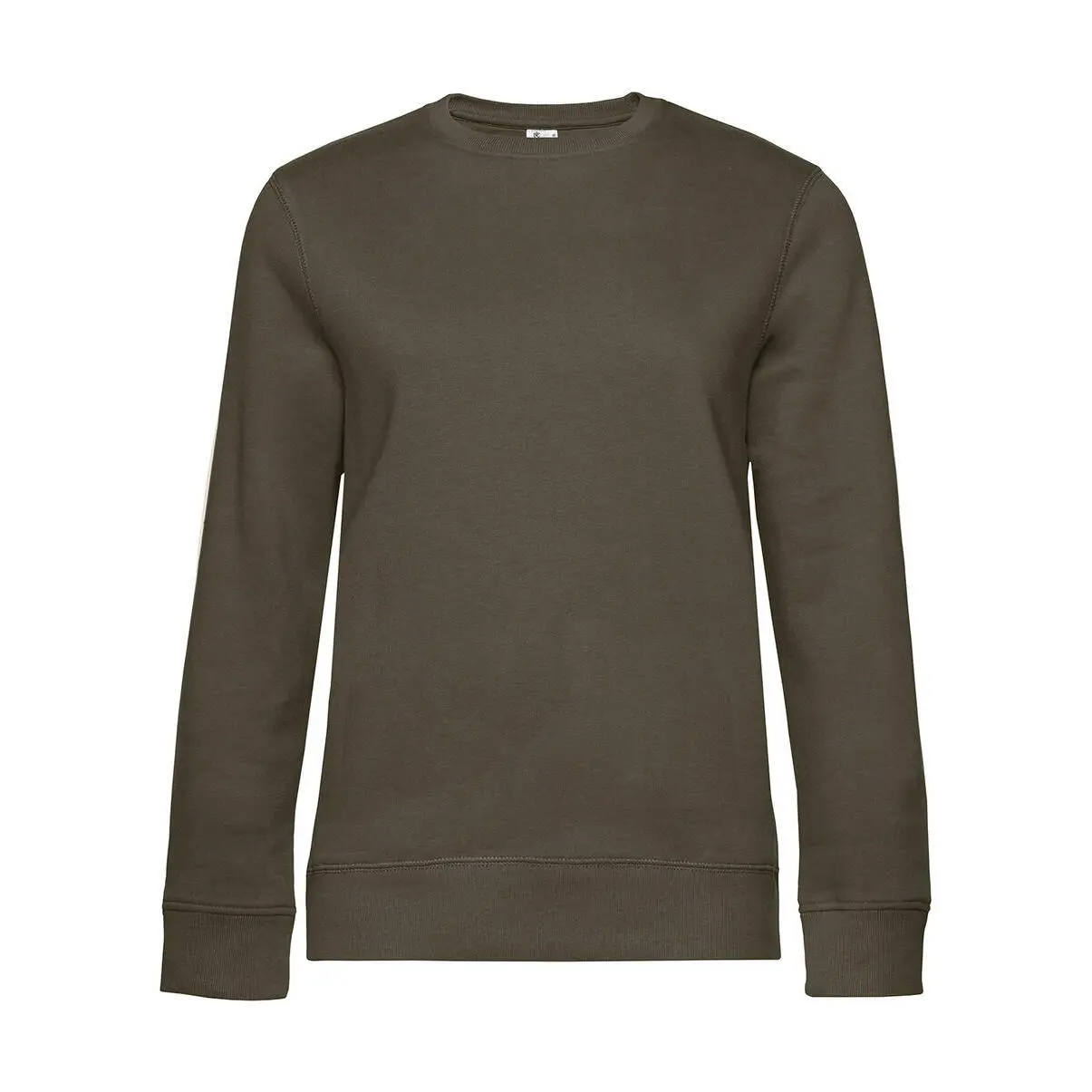 Sweatshirt mit Rundhalsausschnitt, Damen B&C Queen