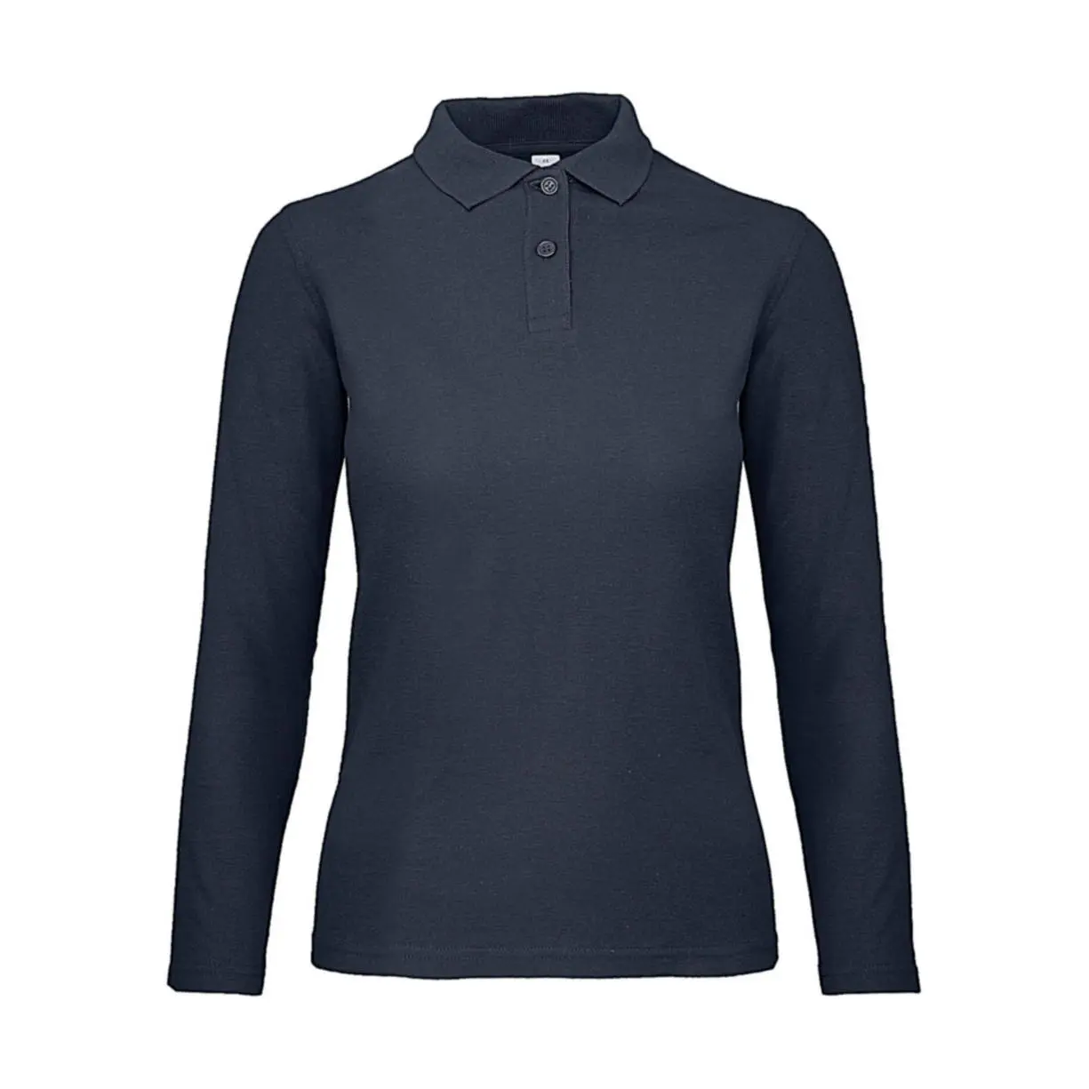 Polo-Shirt, langarm, Damen B&C ID.001 LSL