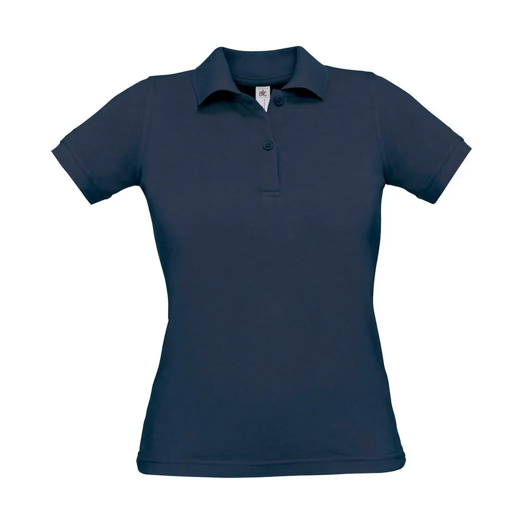 Polo-Shirt Damen B&C Safran