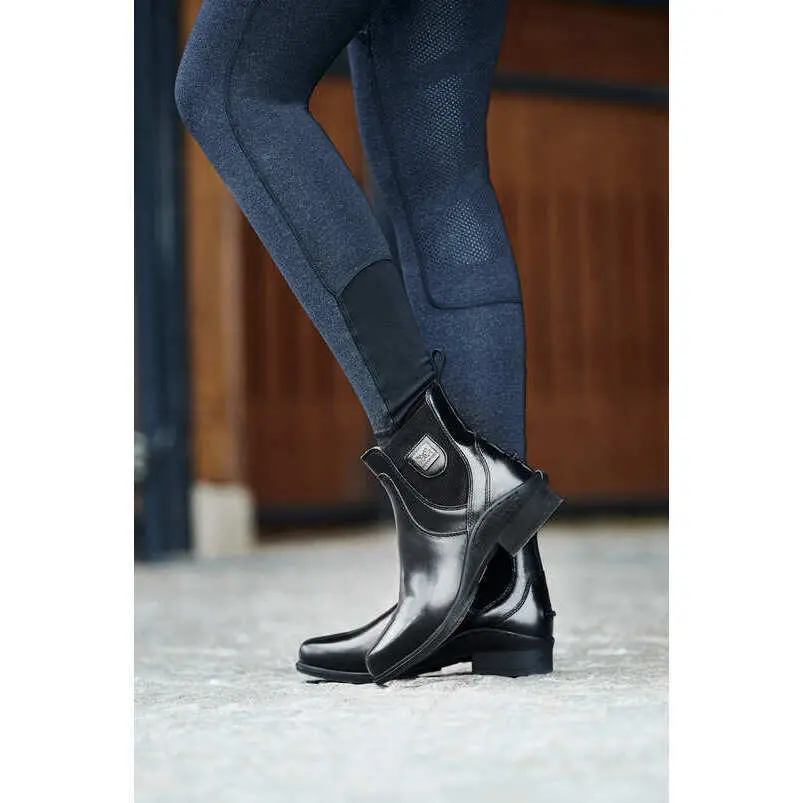 Leather riding boots for women B Vertigo Jodhpur Neptune