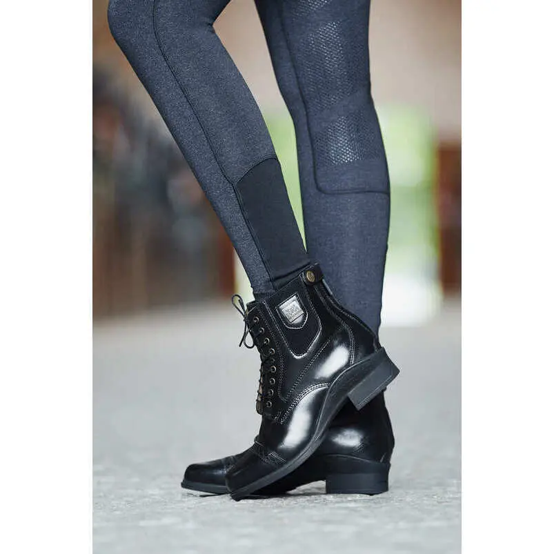 Leather riding boots for women B Vertigo Jodhpur Jupiter