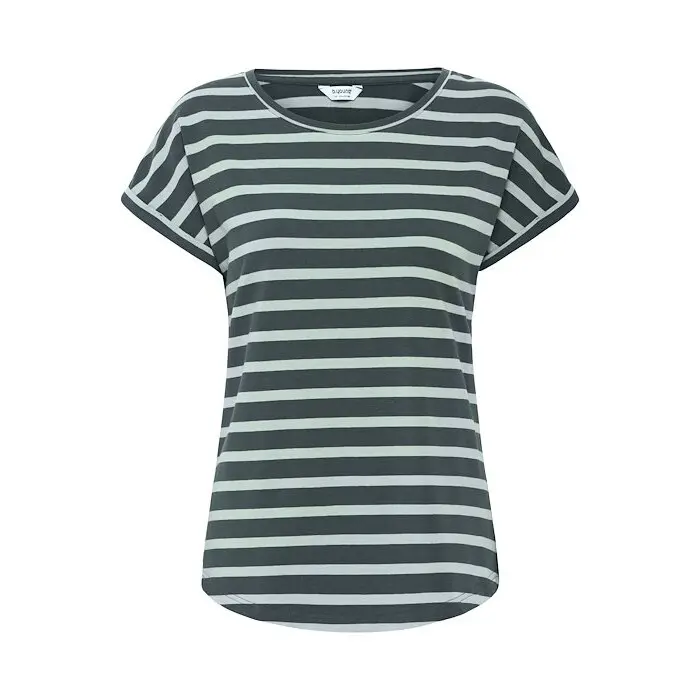 T-shirt col O donna b.young Pamila