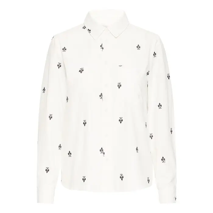 Besticktes Langarmshirt Damen b.young Hilou