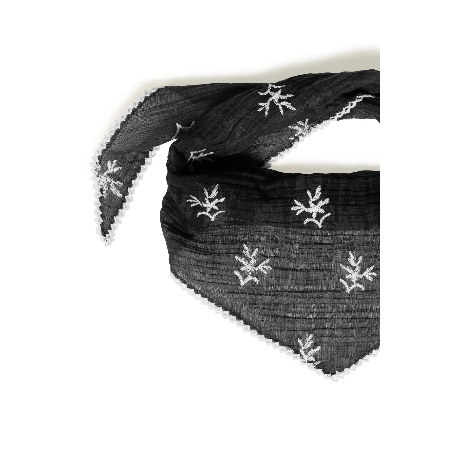 b.young - BYWIKOLIA EMB TRIANGLE SCARF - Dames - Sjaals