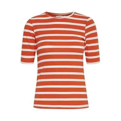 B.young Women's Orange T-Shirt Pamila