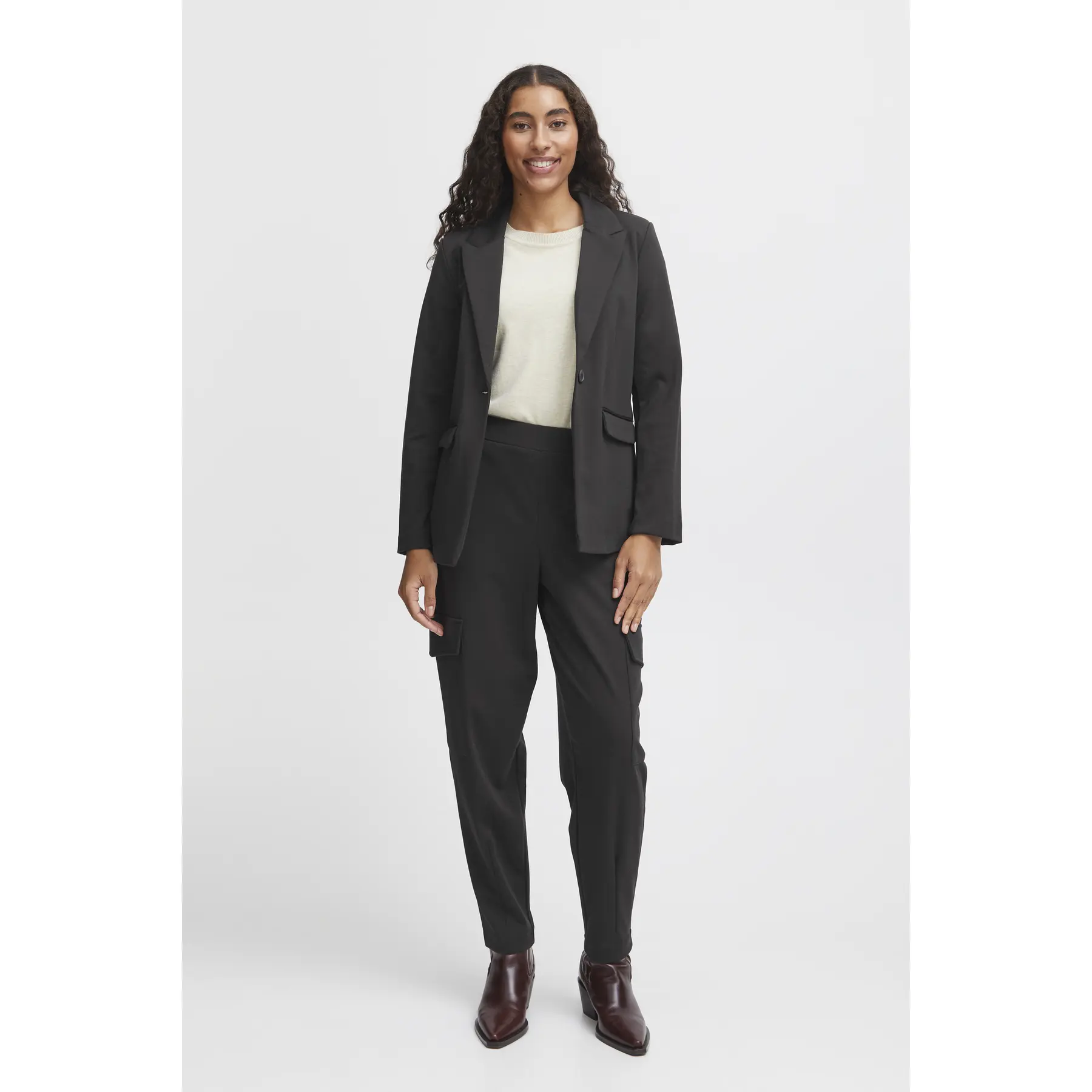Blazer lungo donna b.young Rizetta 2
