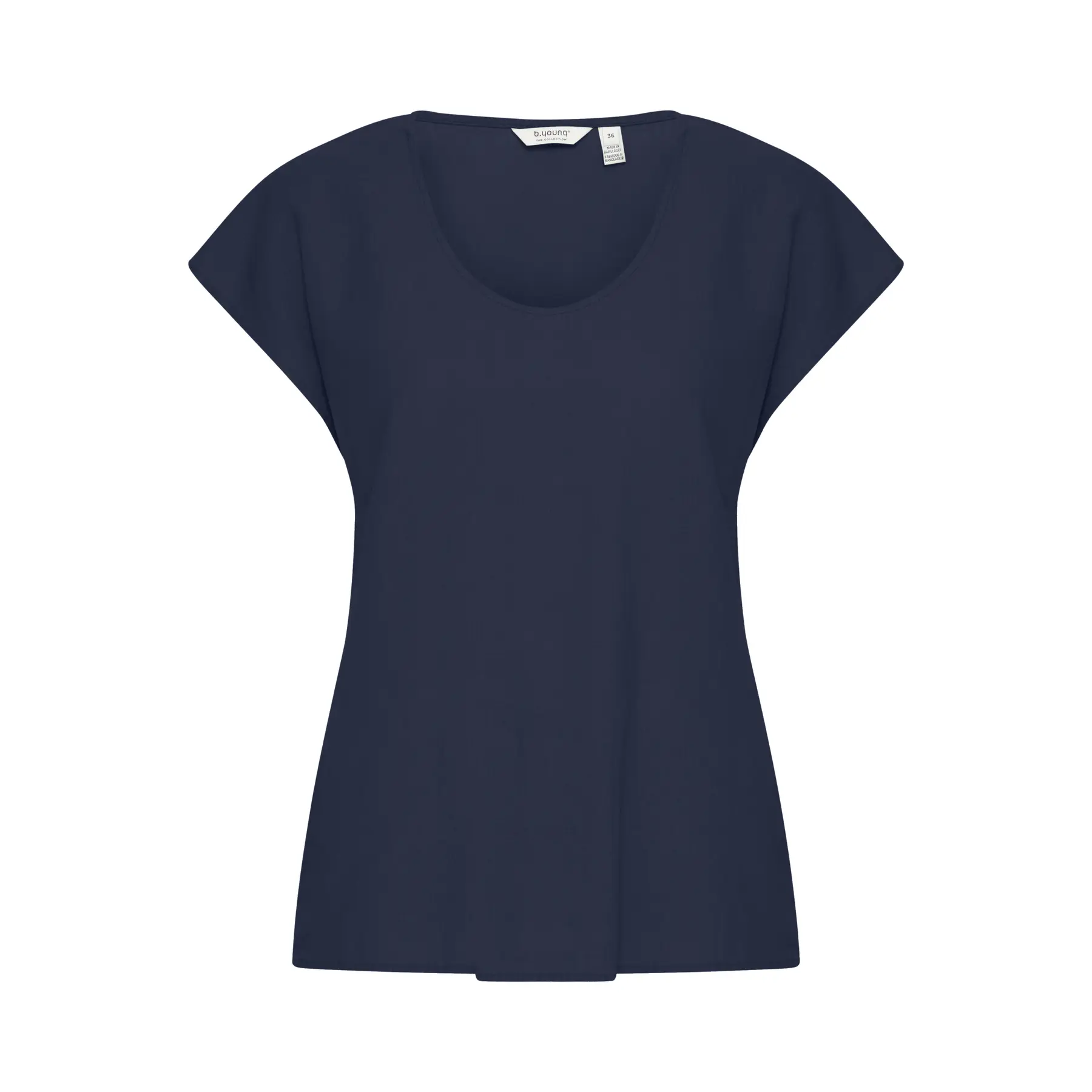 Camicetta donna con scollo rotondo b.young Falakka