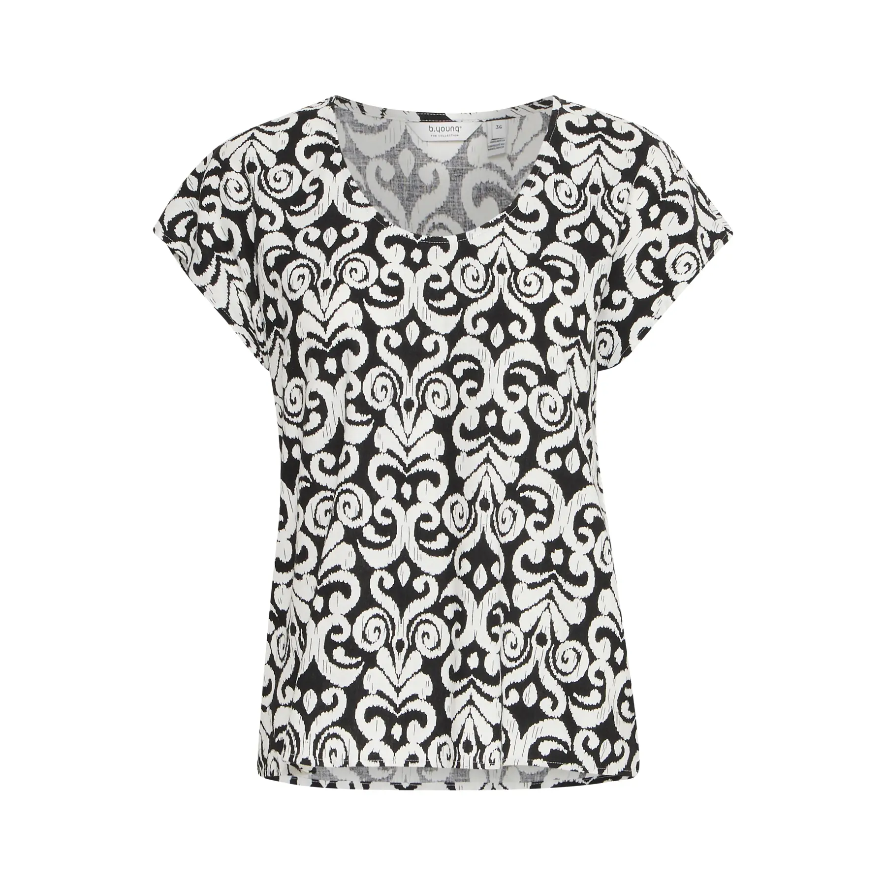 Camicetta donna con scollo rotondo b.young Falakka