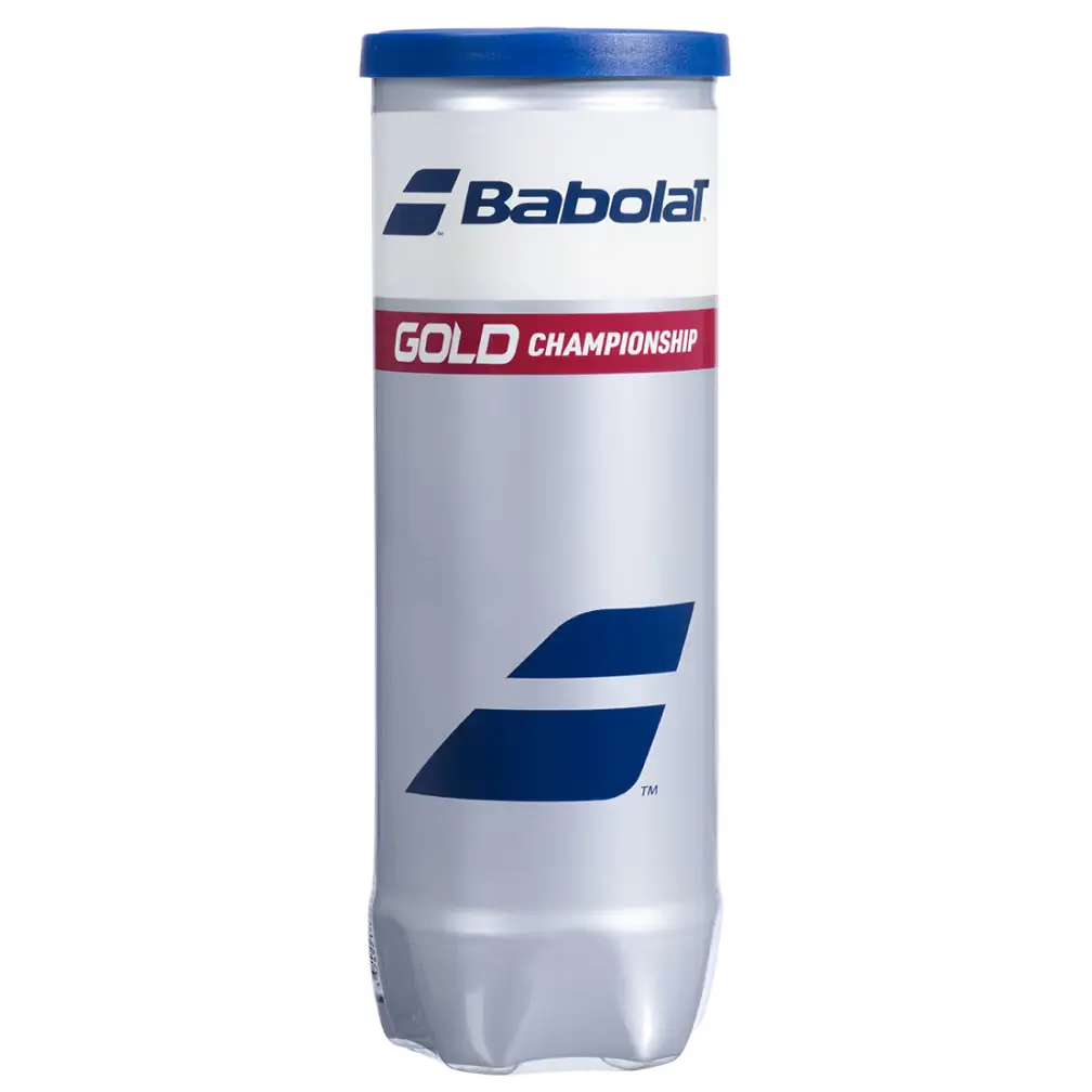 Tube mit 3 Tennisbällen Babolat Gold Championship