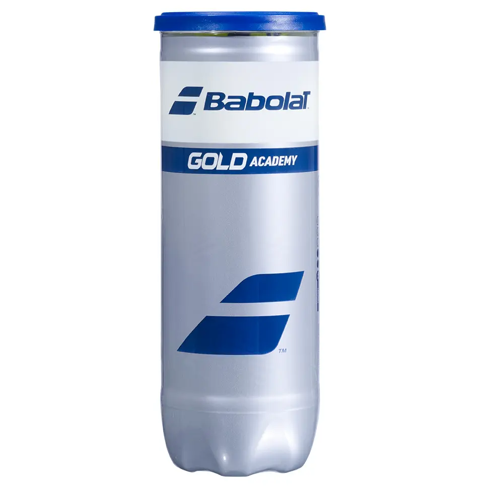 Tube mit 3 Tennisbällen Babolat Gold Academy