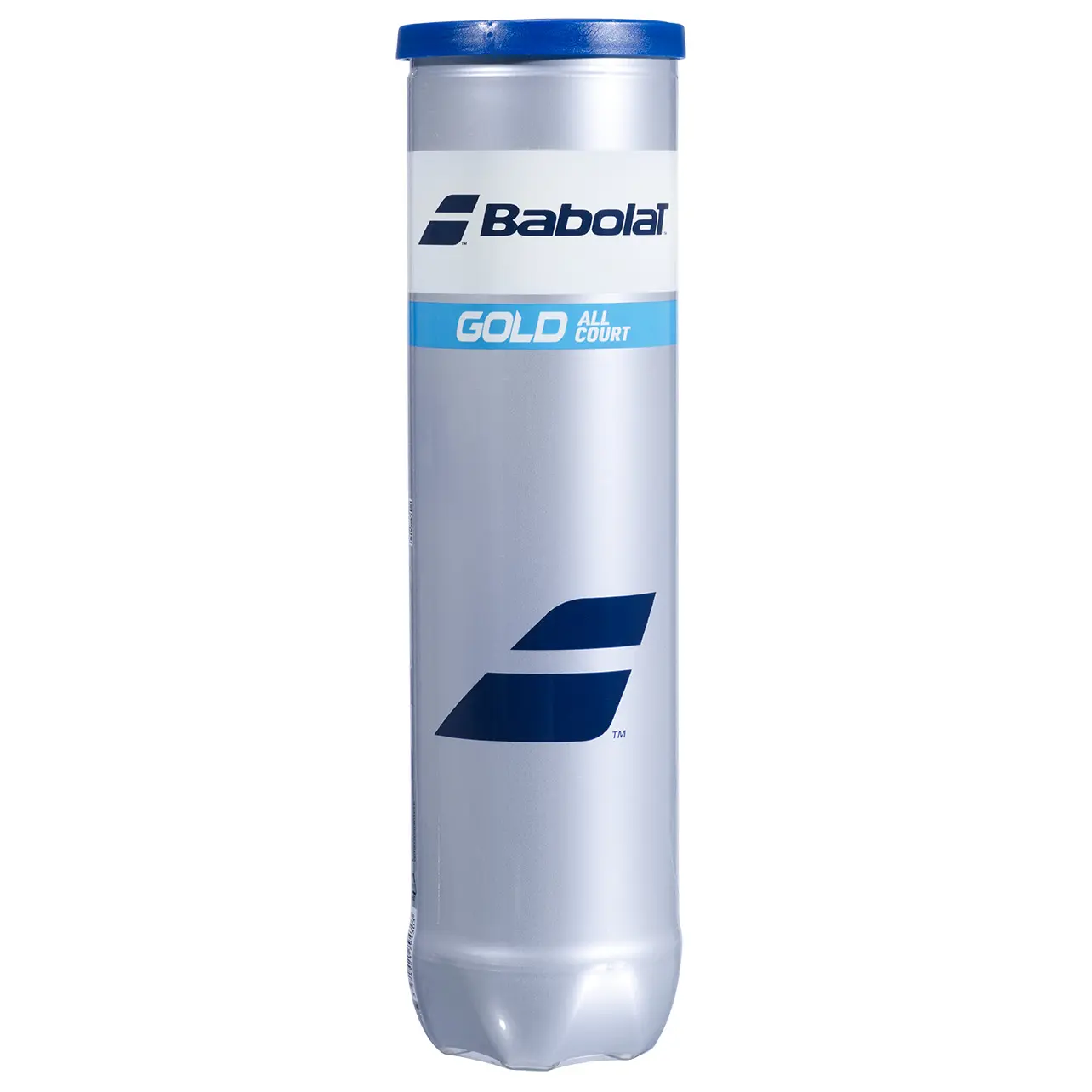 Tube mit 4 Tennisbällen Babolat Gold All Court