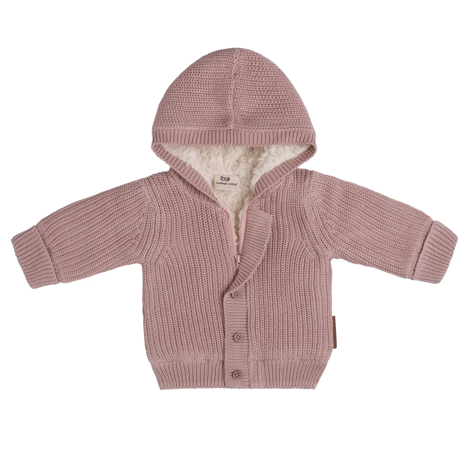 Cardigan à capuche bébé fille Baby's Only Soul Cardigan à capuche bébé fille Baby's Only Soul