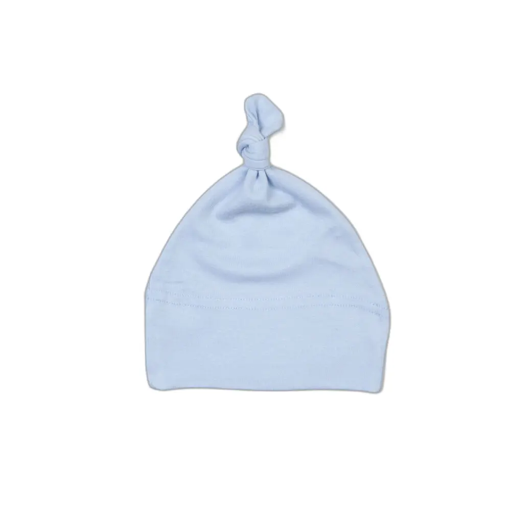 Babybugz Unisex Baby Bleu Baby Mütze Mit Schleife
