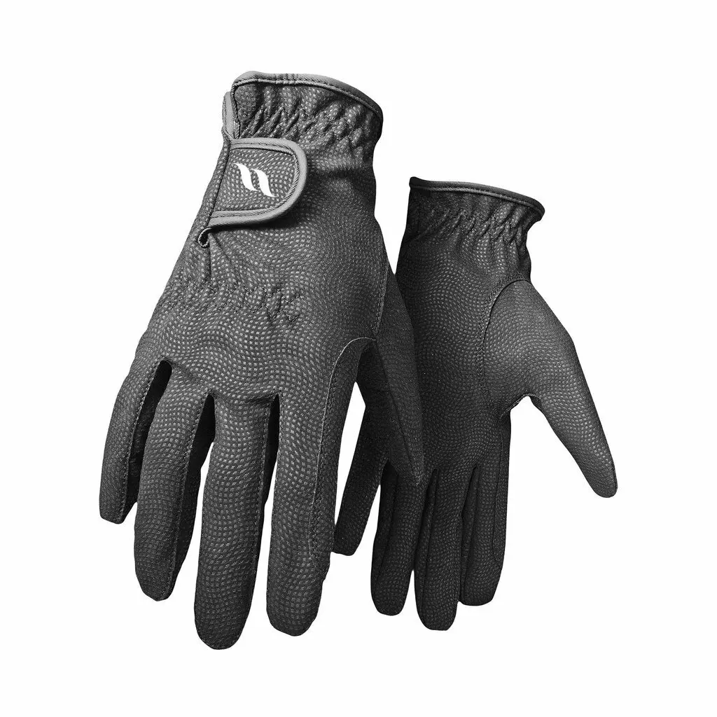 BACK ON TRACK Riding Gloves (pair), Color: Black, Size: 11 (13600010)