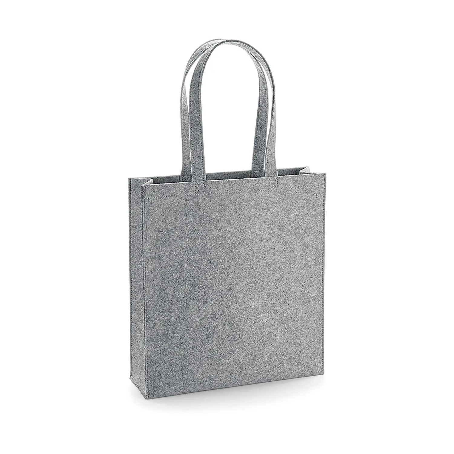 Bag Base Unisex Gris Tote Bag Felt