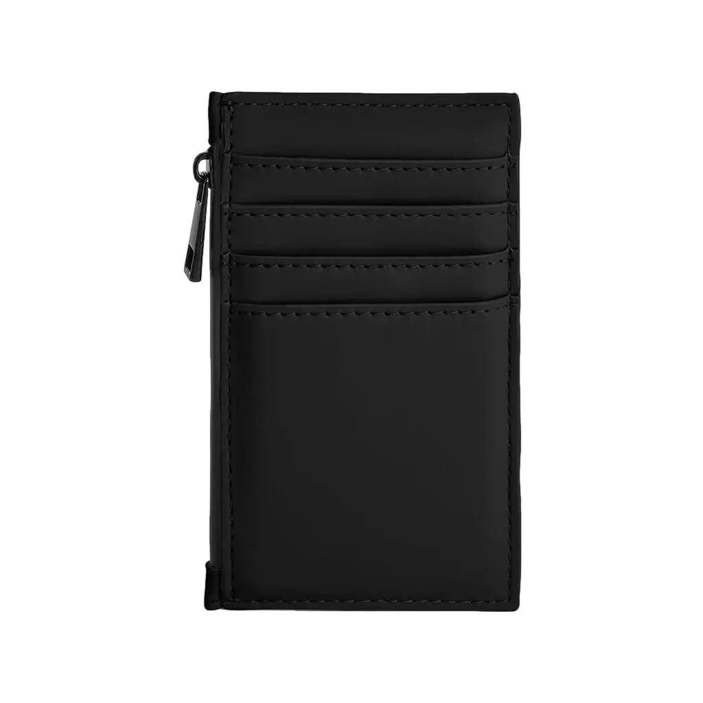 Bag Base Unisex Noir Card Holder Matte Pu