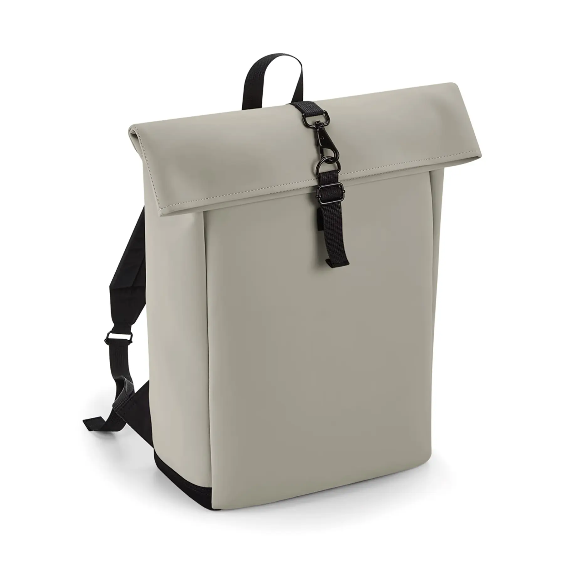Zaino con patta roll-top in poliuretano Bag Base
