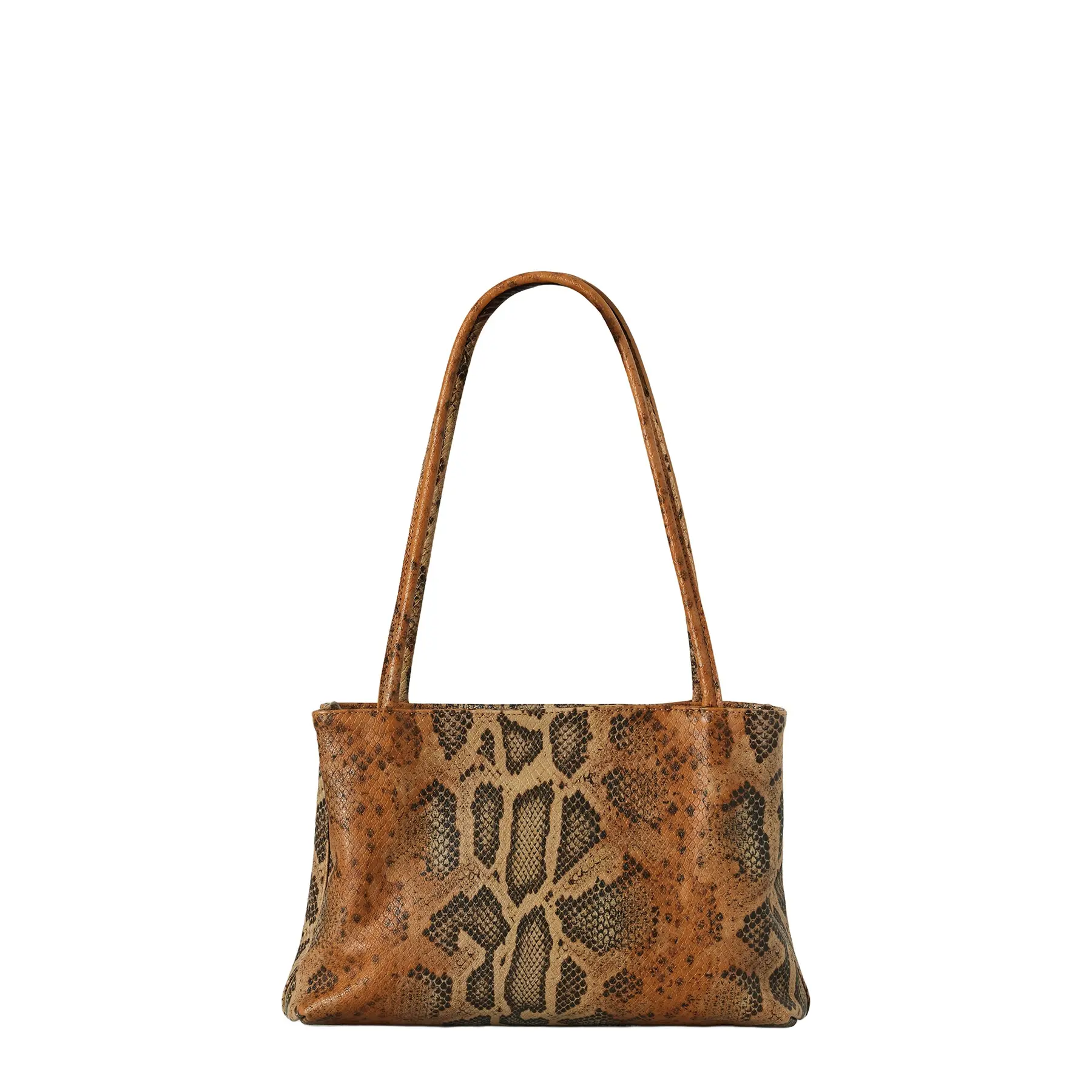 Schlangenleder-Effekt Handtasche Frau Balagan Eva M